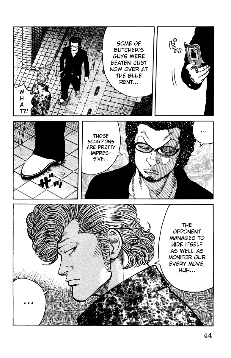 Worst Chapter 29 page 46 - Chapter 29: The Ring Tone is the "Battles Without Honor and Humanity" Theme Song