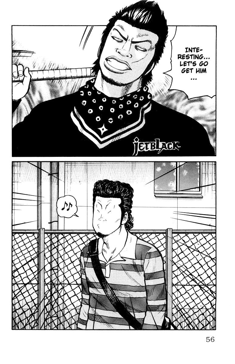 Worst Chapter 29 page 57 - Chapter 29: The Ring Tone is the "Battles Without Honor and Humanity" Theme Song