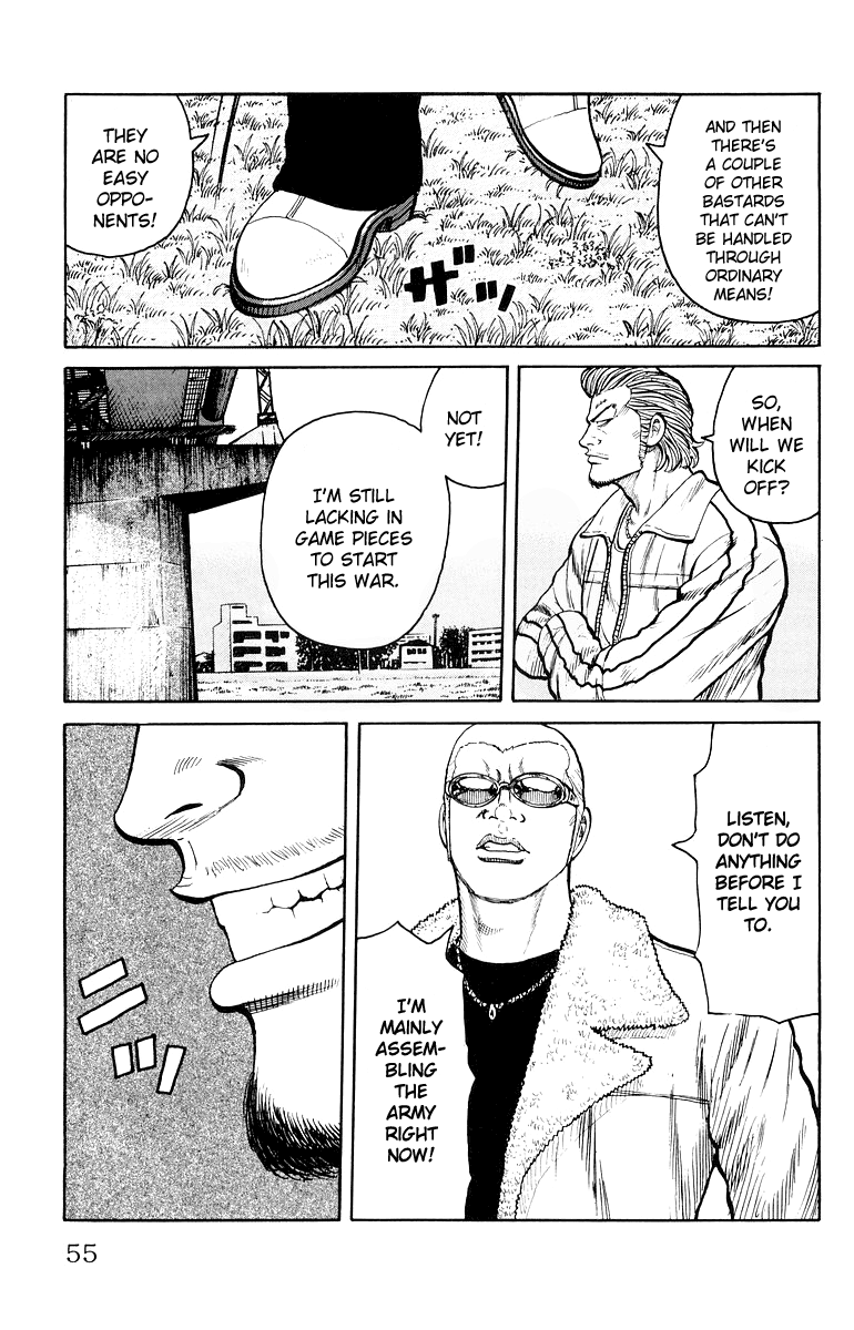 Worst Chapter 33 page 57 - Chapter 33: Muroto "Arson" Brothers