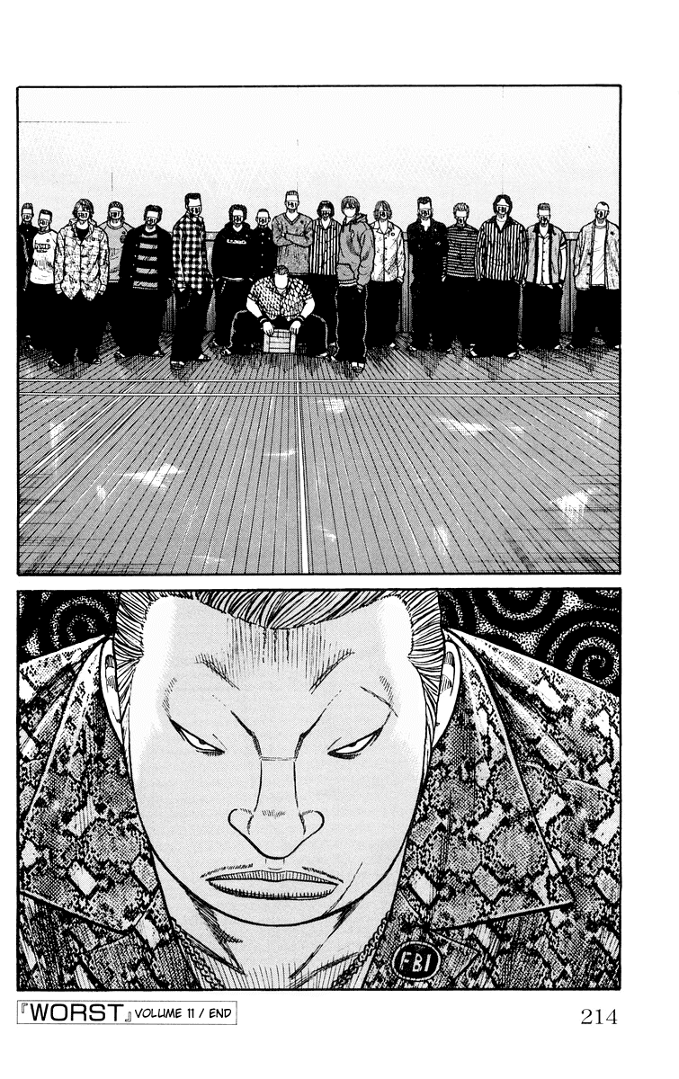 Worst Chapter 44 page 50 - Chapter 44: Suzuran in the Rain