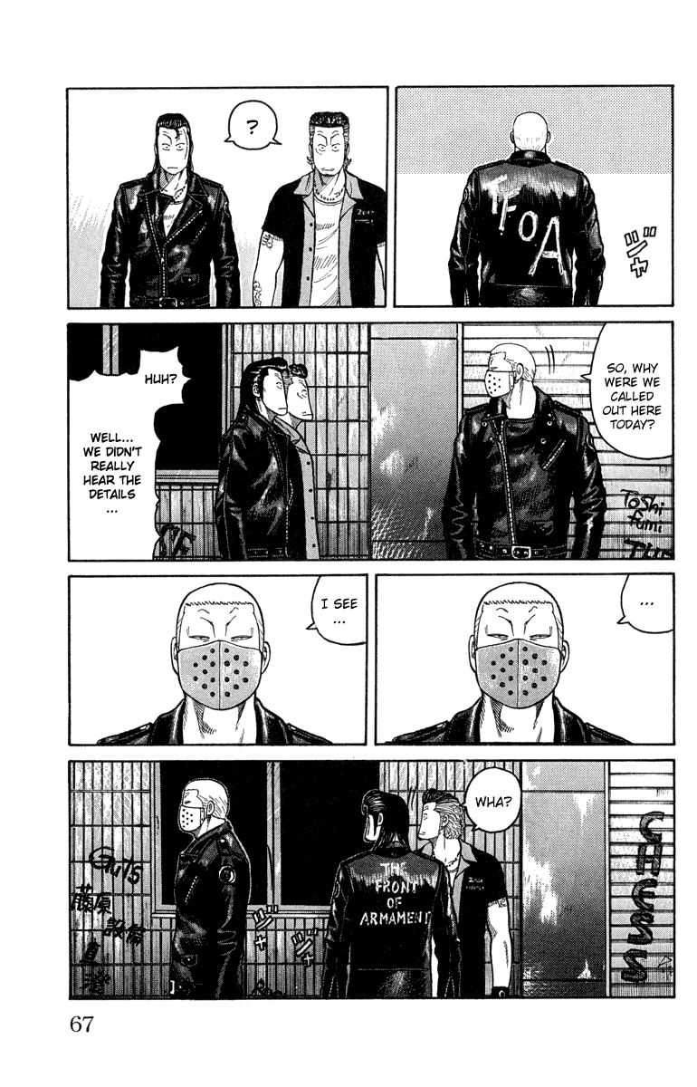 Worst Chapter 46 page 10 - Chapter 46: If Tesshou Moves the Armament Moves