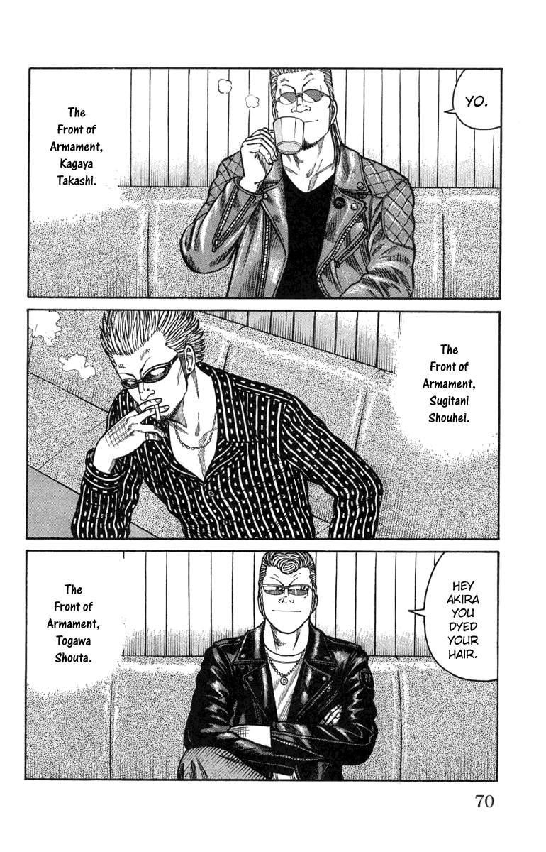 Worst Chapter 46 page 13 - Chapter 46: If Tesshou Moves the Armament Moves