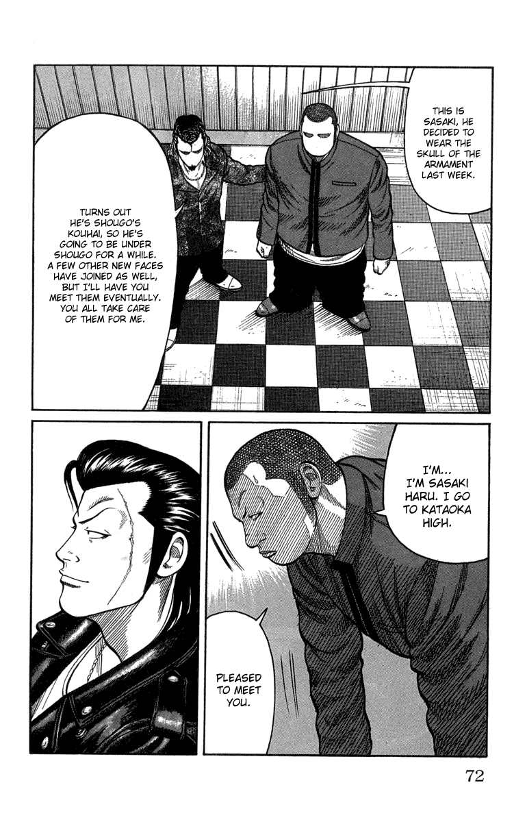 Worst Chapter 46 page 15 - Chapter 46: If Tesshou Moves the Armament Moves