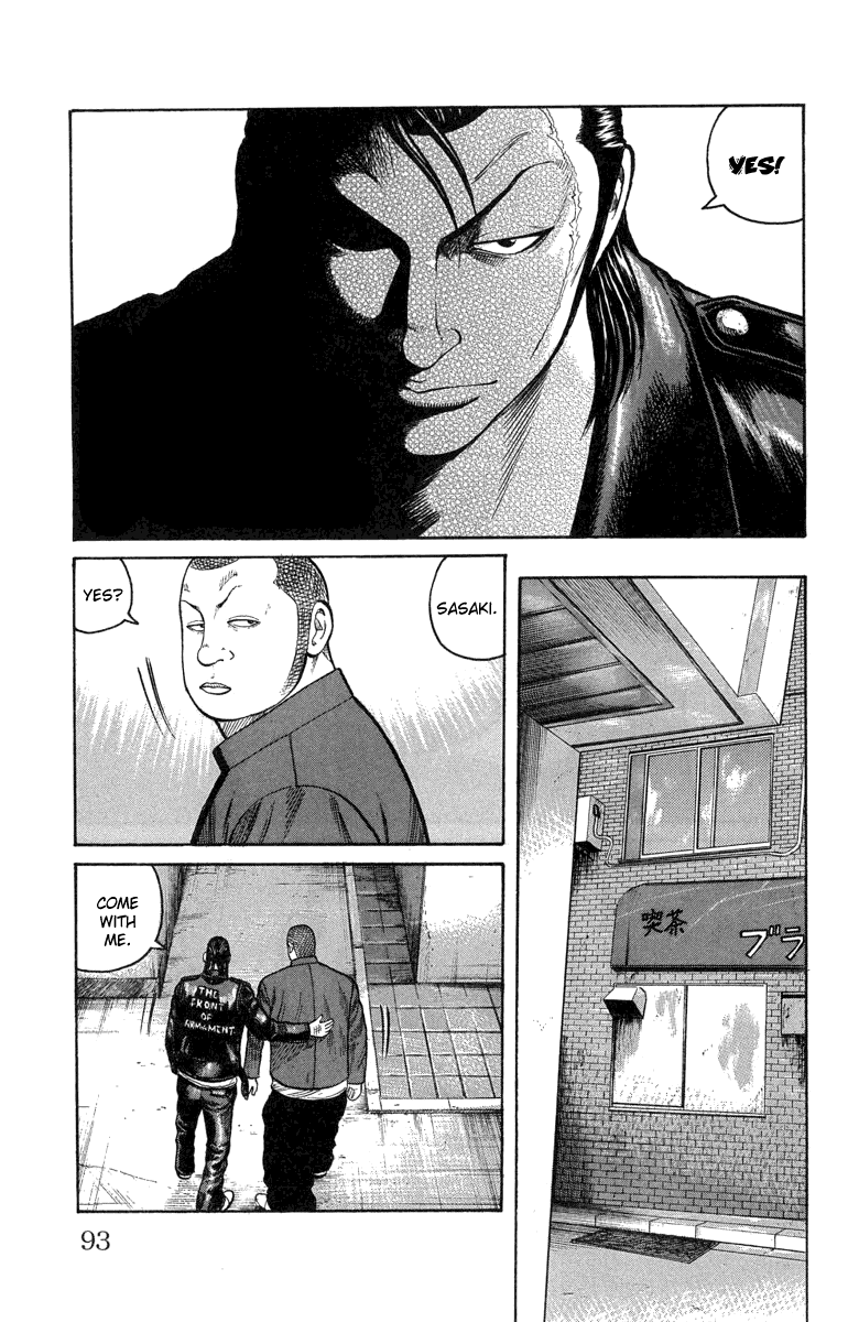 Worst Chapter 46 page 36 - Chapter 46: If Tesshou Moves the Armament Moves
