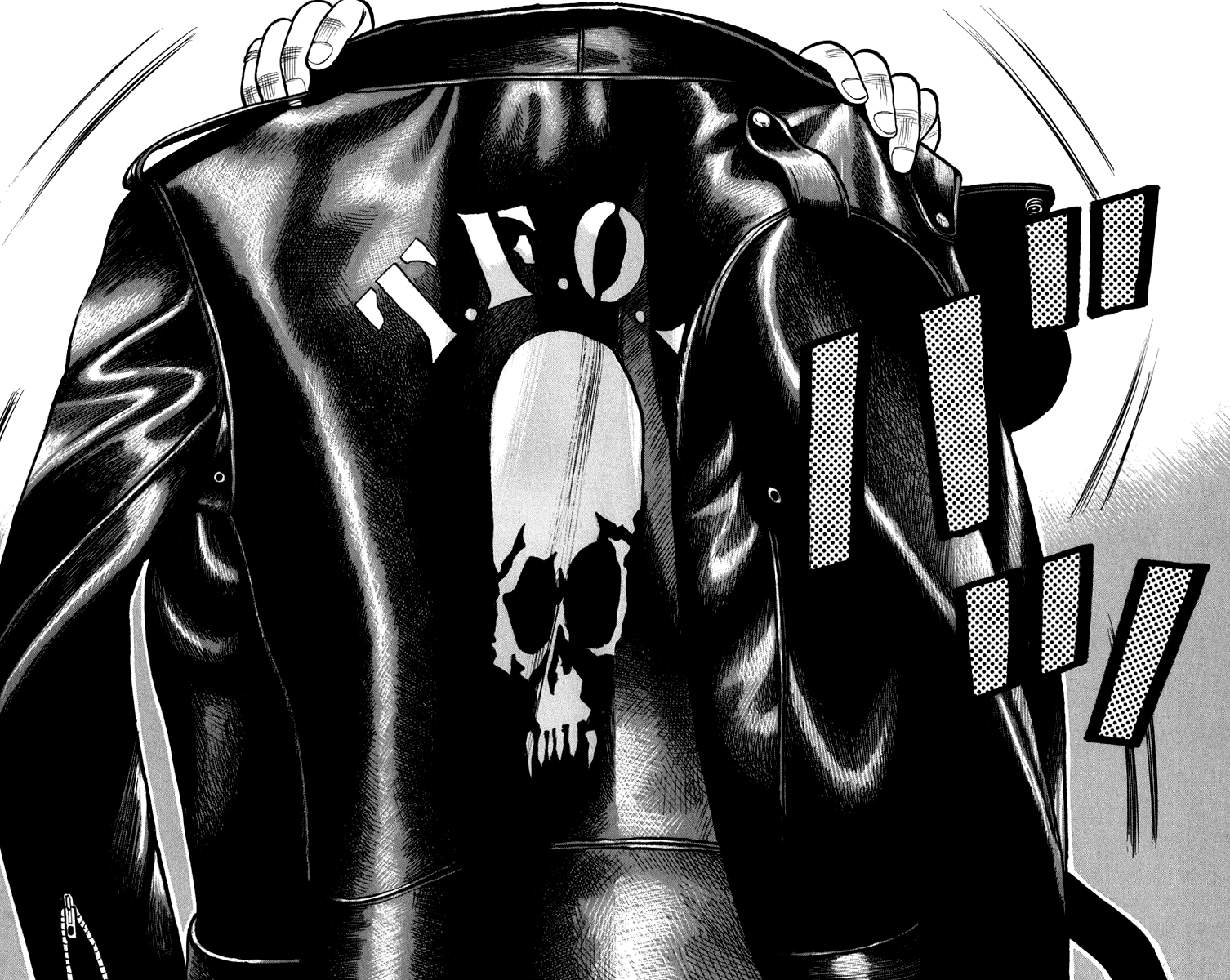 Worst Chapter 63 page 11 - Chapter 63: Takumi, A Skull On His Back...