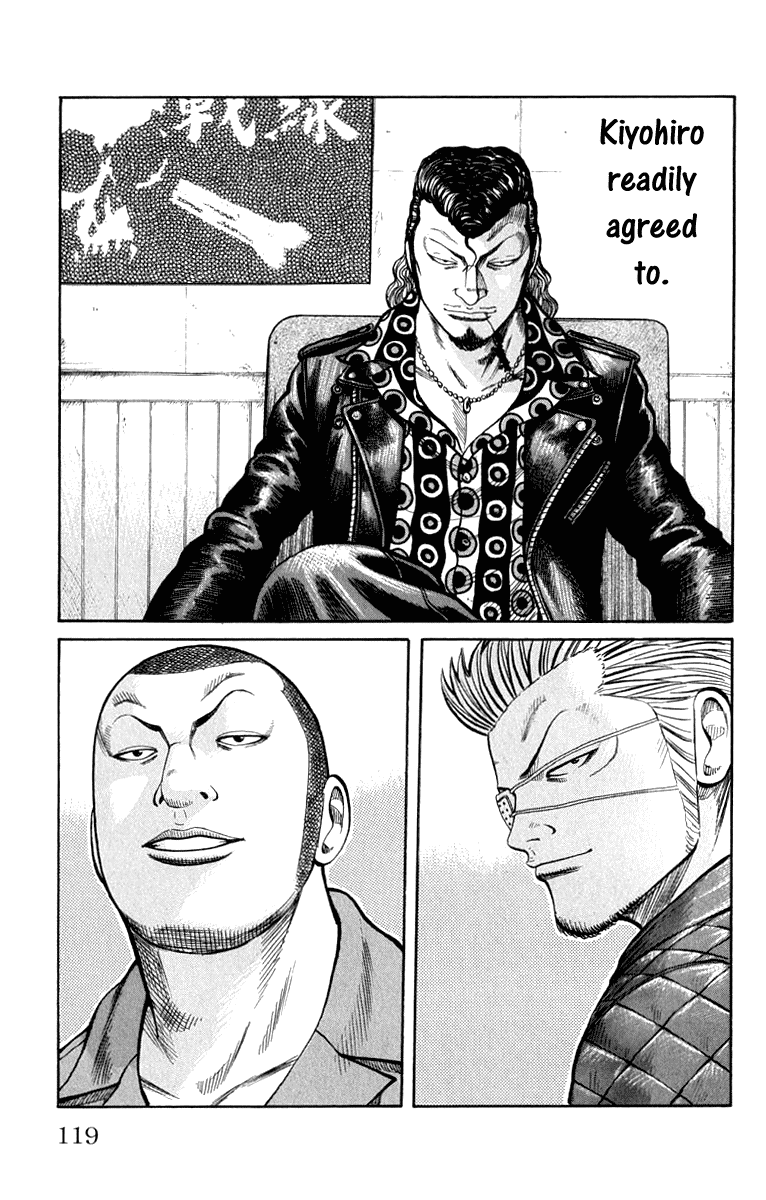 Worst Chapter 63 page 15 - Chapter 63: Takumi, A Skull On His Back...
