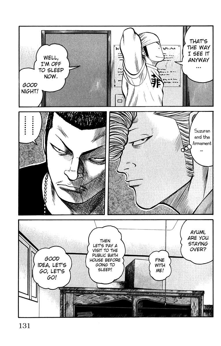Worst Chapter 63 page 27 - Chapter 63: Takumi, A Skull On His Back...