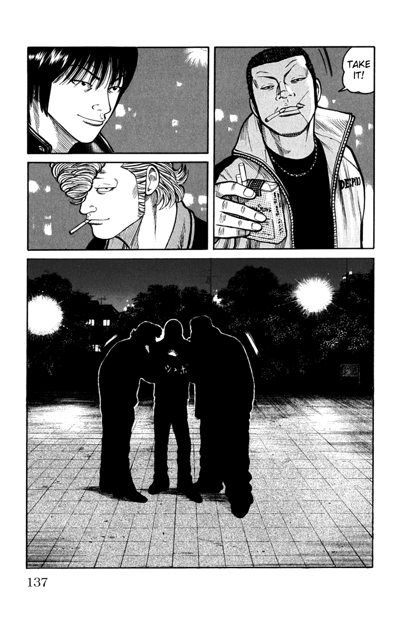 Worst Chapter 63 page 33 - Chapter 63: Takumi, A Skull On His Back...