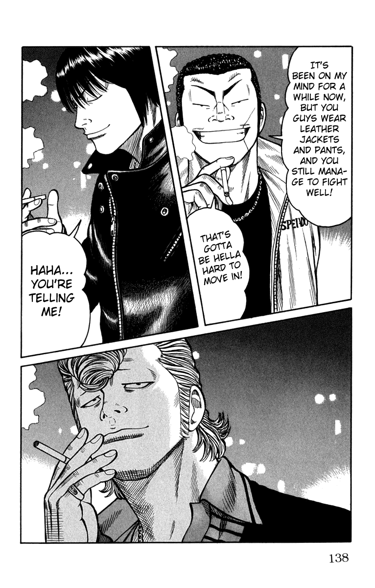 Worst Chapter 63 page 34 - Chapter 63: Takumi, A Skull On His Back...
