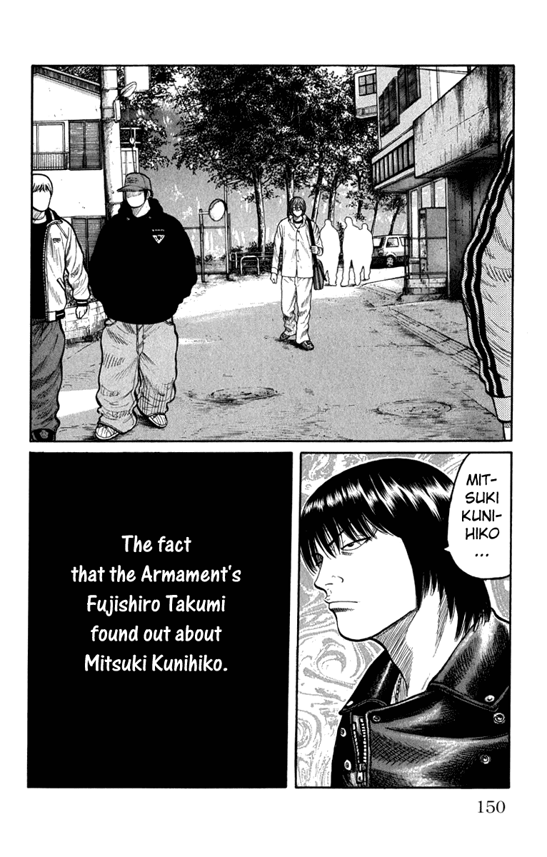 Worst Chapter 63 page 46 - Chapter 63: Takumi, A Skull On His Back...