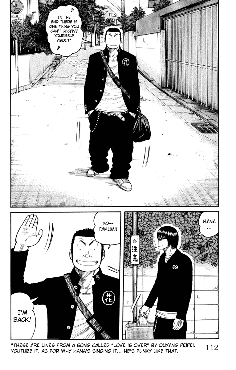 Worst Chapter 63 page 9 - Chapter 63: Takumi, A Skull On His Back...