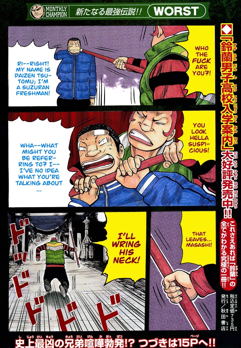 Worst Chapter 78 page 8 - Chapter 78: Fearful Town