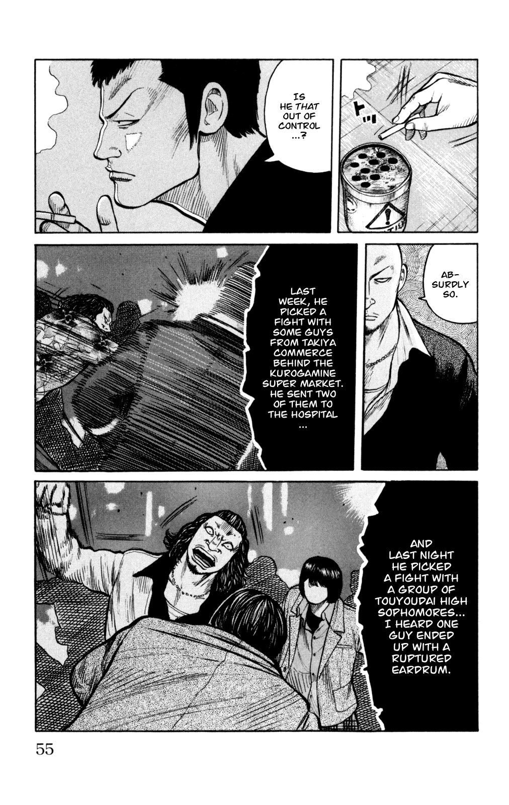 Worst Chapter 86 page 11 - Chapter 86: Ballad of a Skinhead