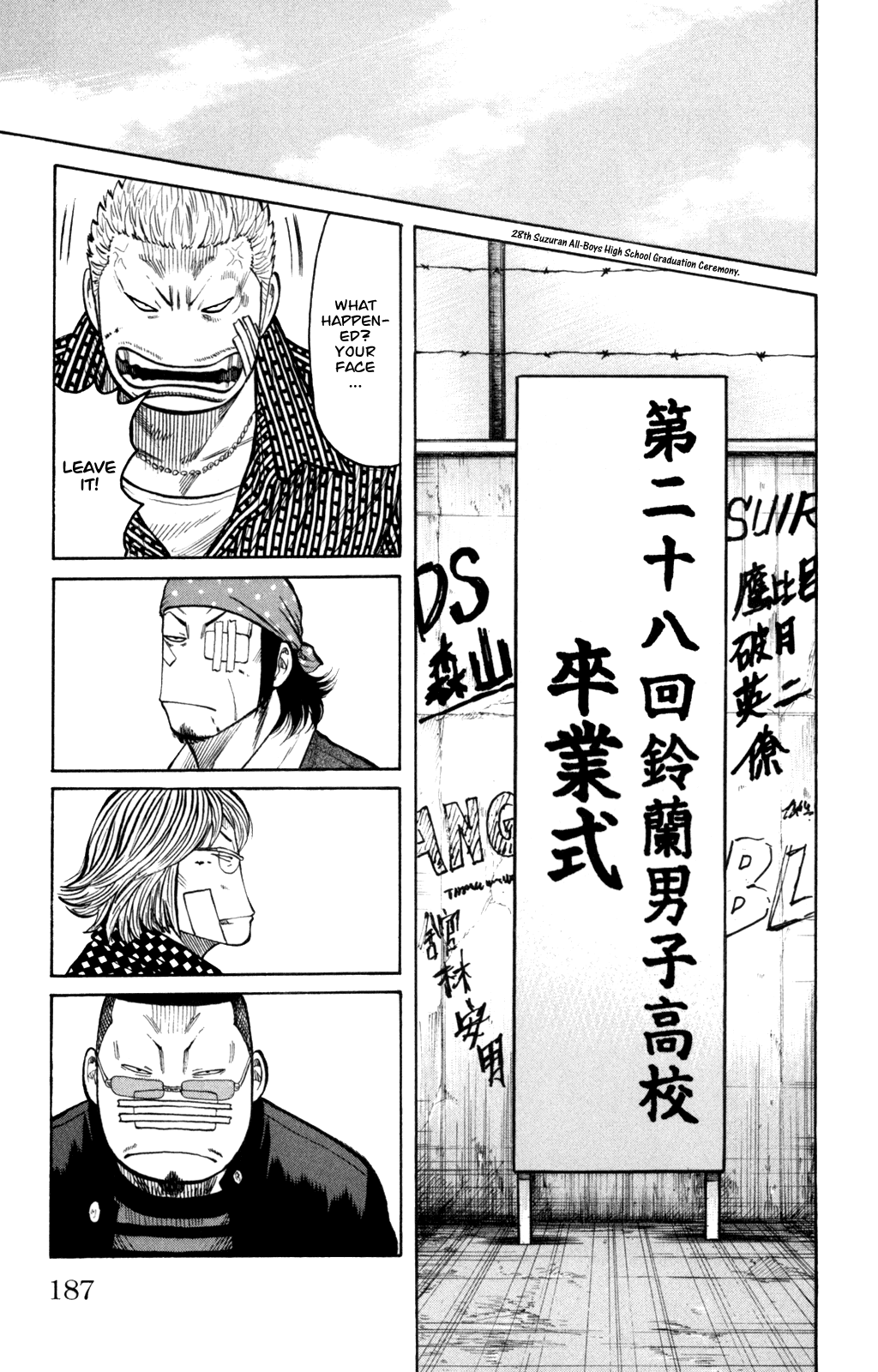 Worst Chapter 88 page 40 - Chapter 88: Graduation Ceremonies With Those Mugs