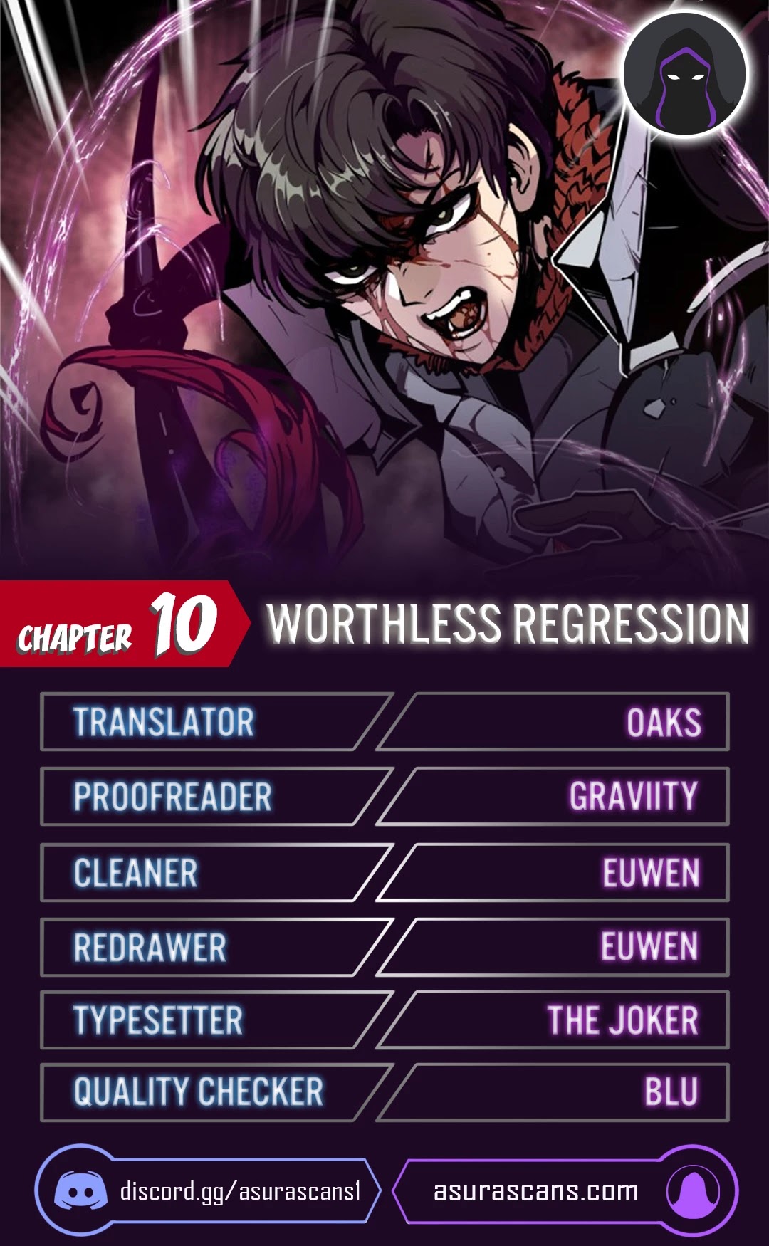 Worthless Regression Chapter 10 page 1 - Chapter 10