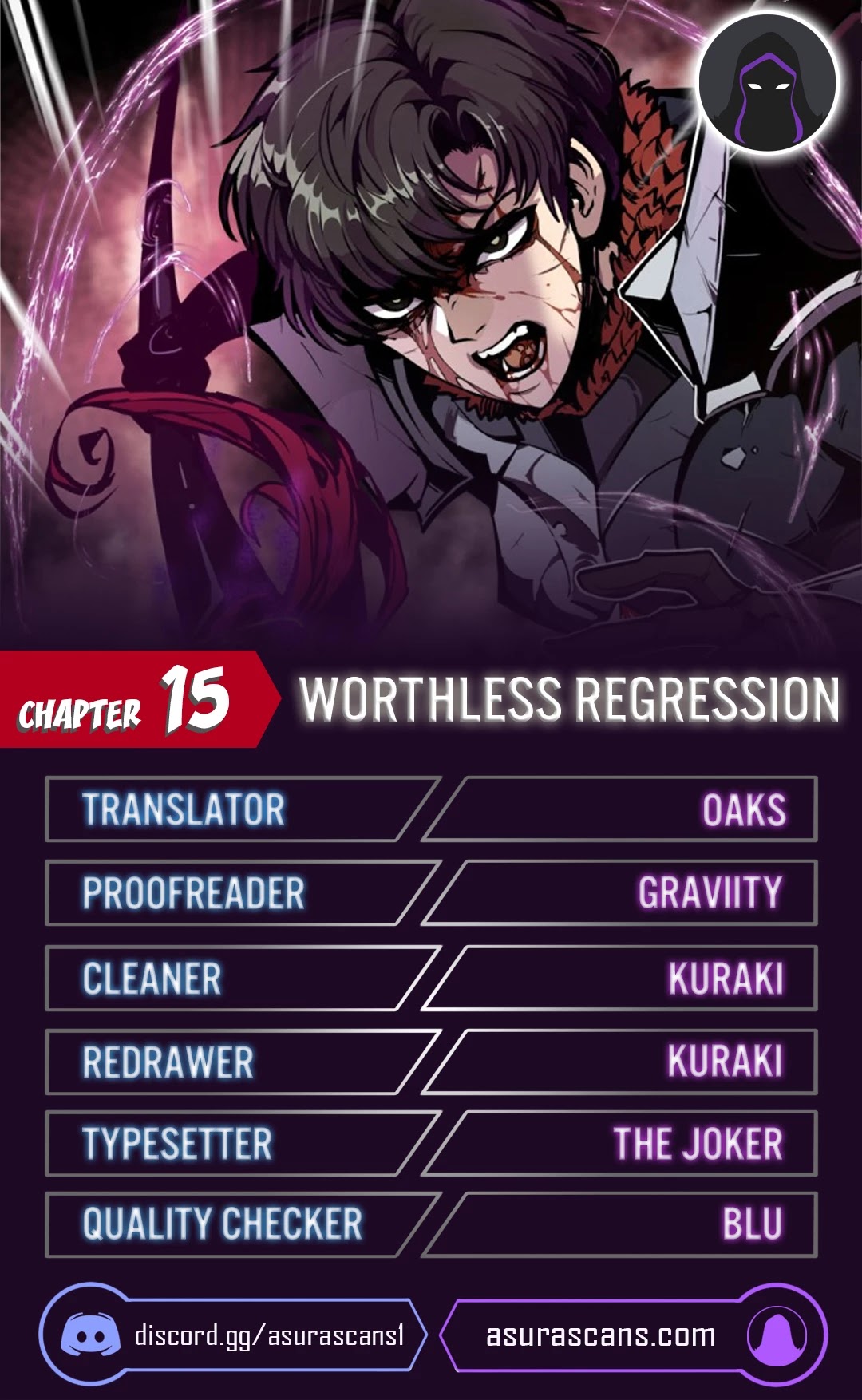 Worthless Regression Chapter 15 page 1 - Chapter 15