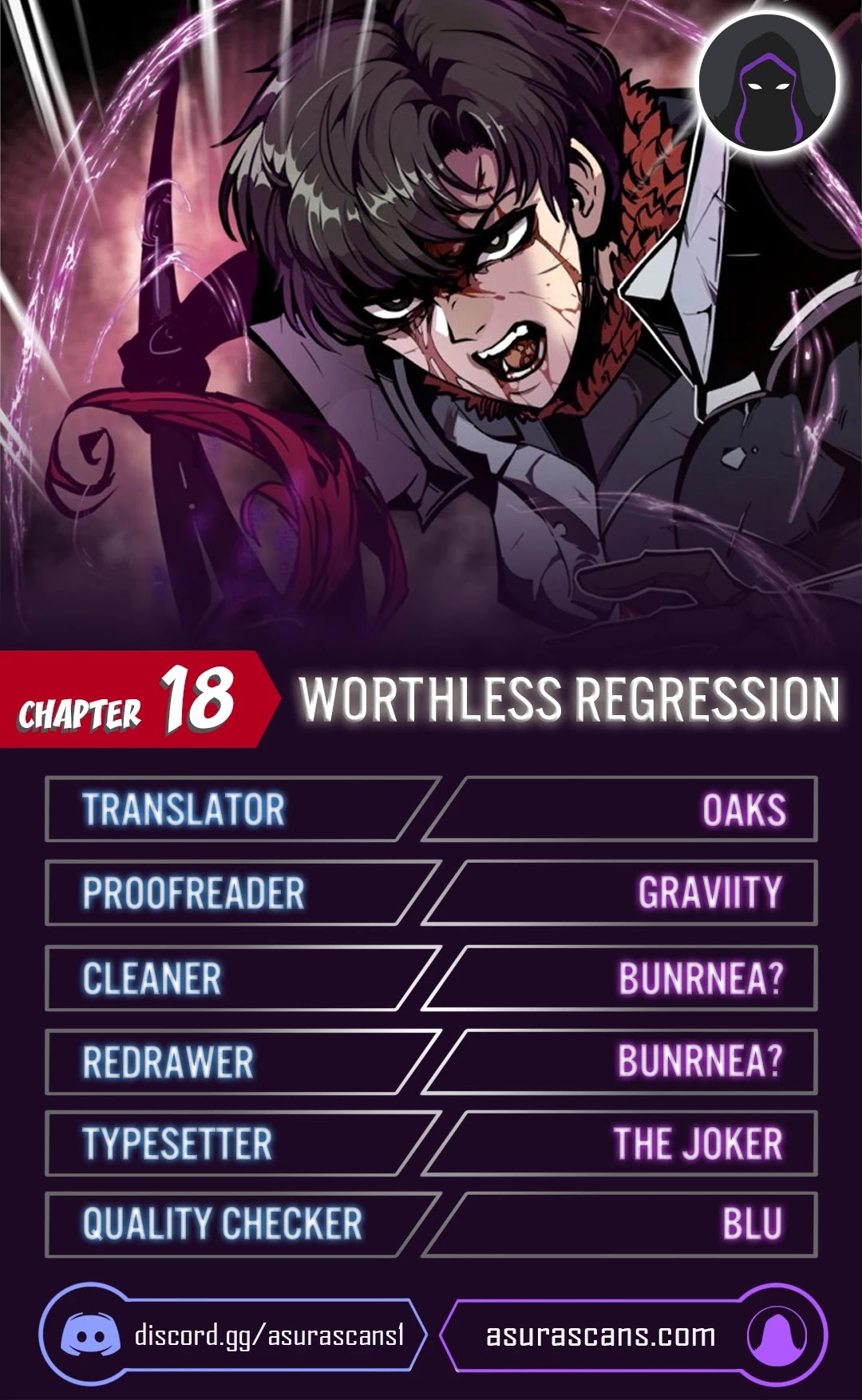 Worthless Regression Chapter 18 page 1 - Chapter 18