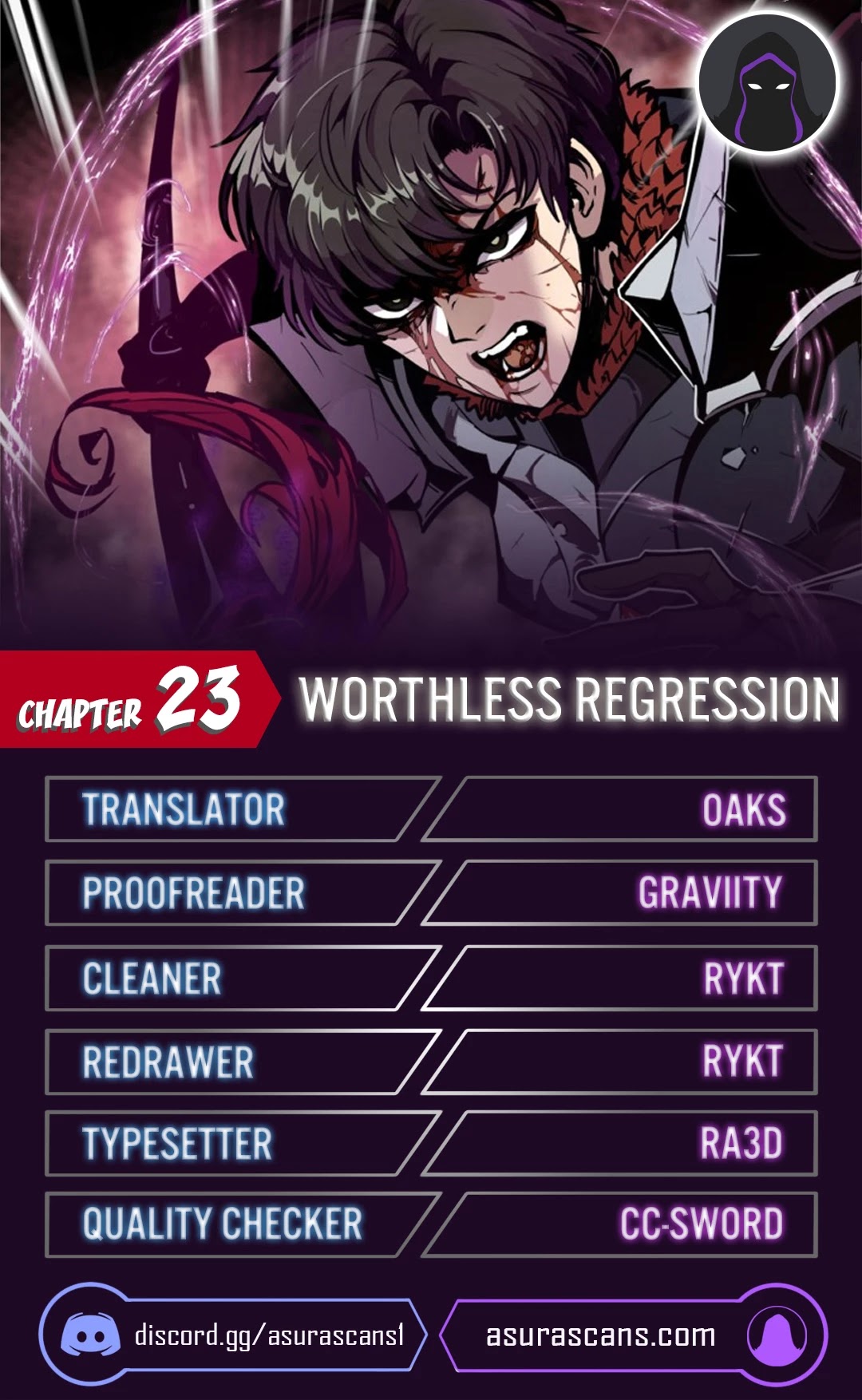 Worthless Regression Chapter 23 page 1 - Chapter 23