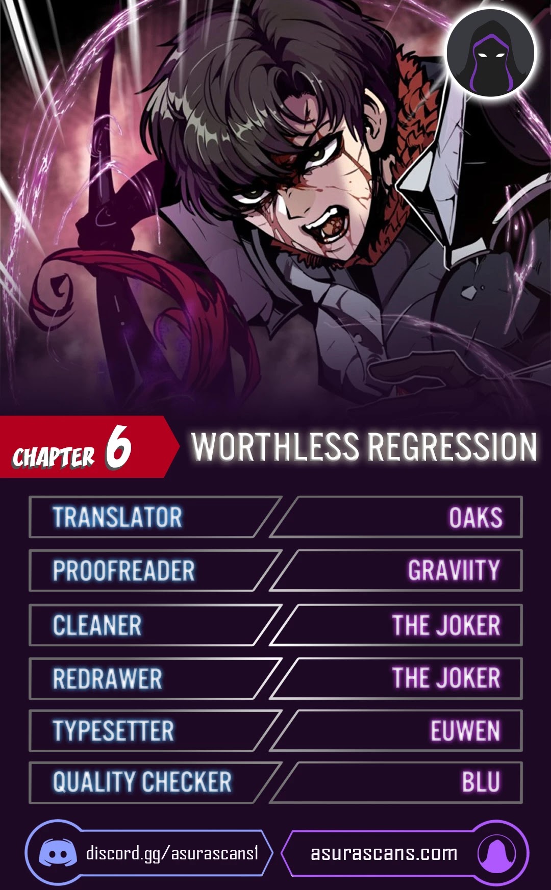 Worthless Regression Chapter 6 page 1 - Chapter 6