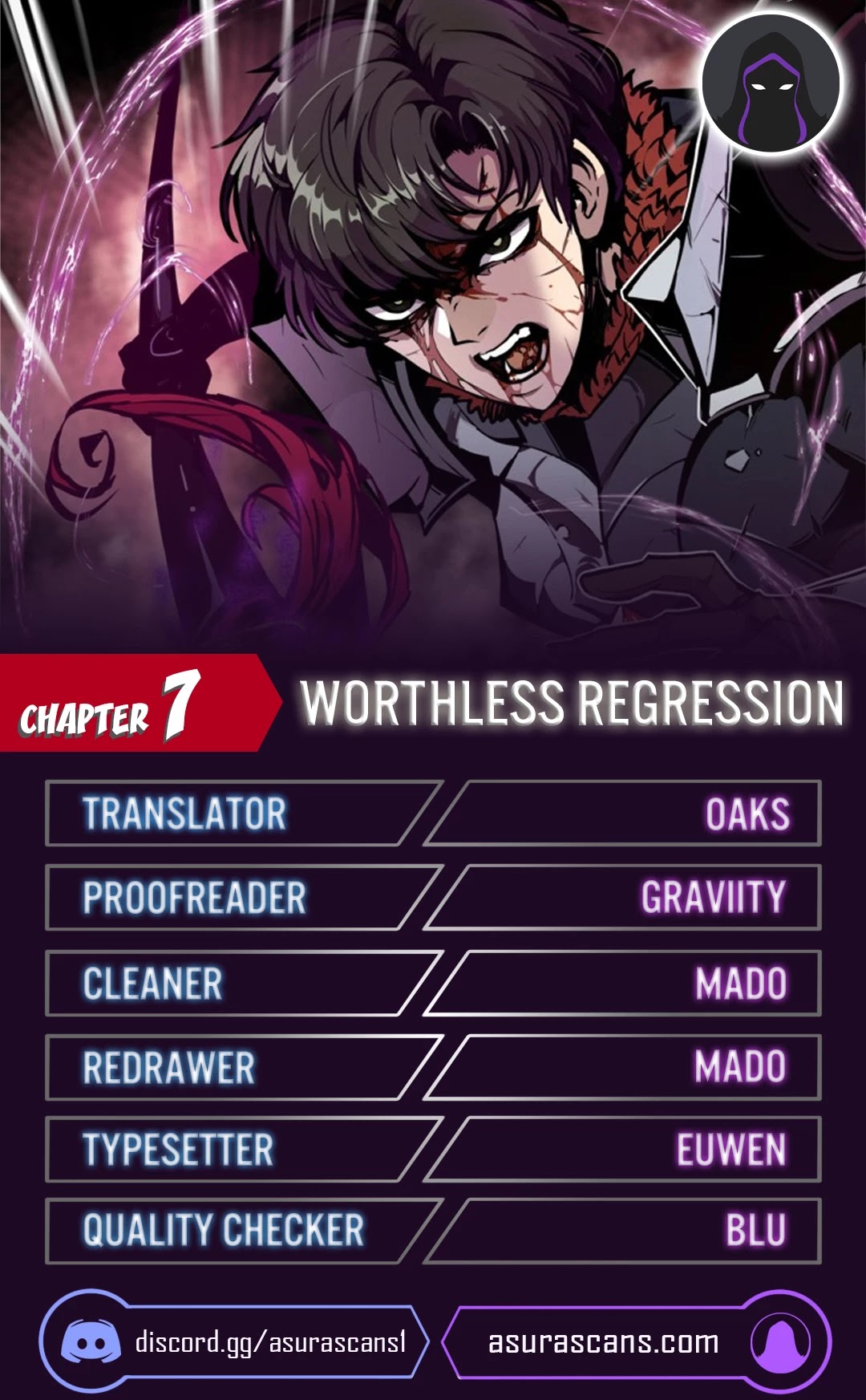 Worthless Regression Chapter 7 page 1 - Chapter 7