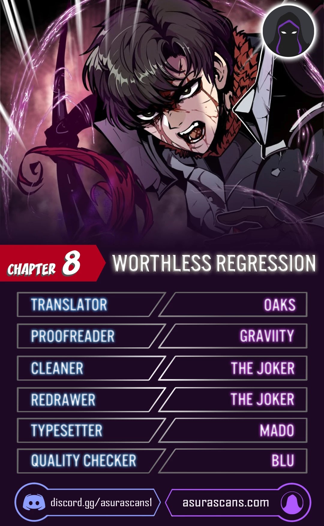 Worthless Regression Chapter 8 page 1 - Chapter 8
