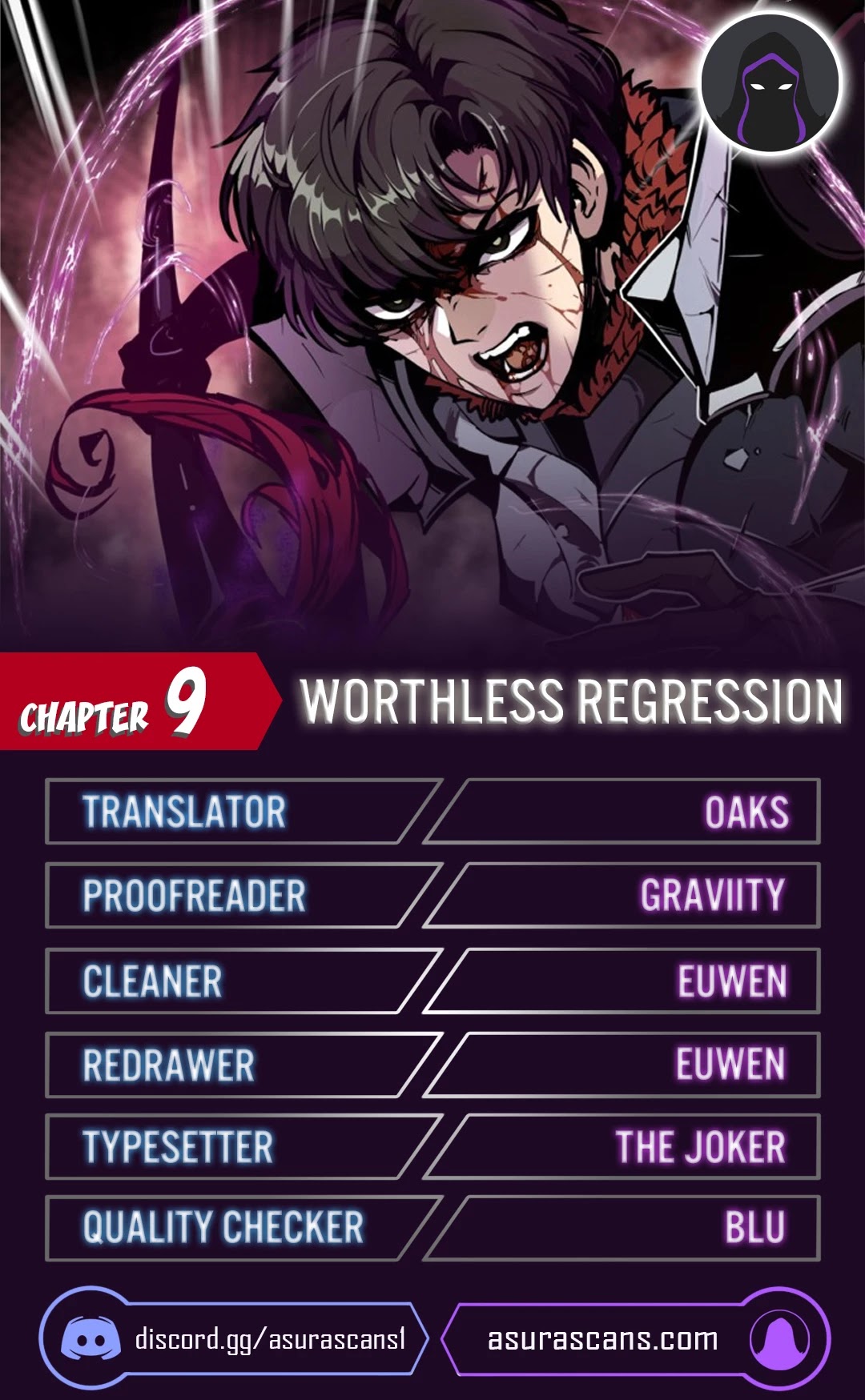 Worthless Regression Chapter 9 page 1 - Chapter 9