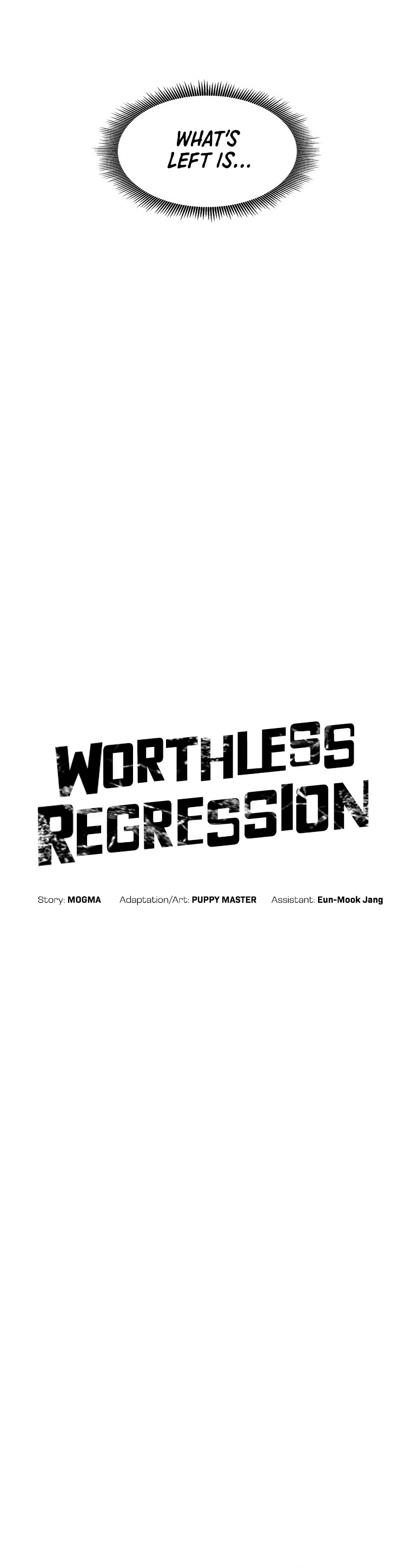 Worthless Regression Chapter 9 page 8 - Chapter 9