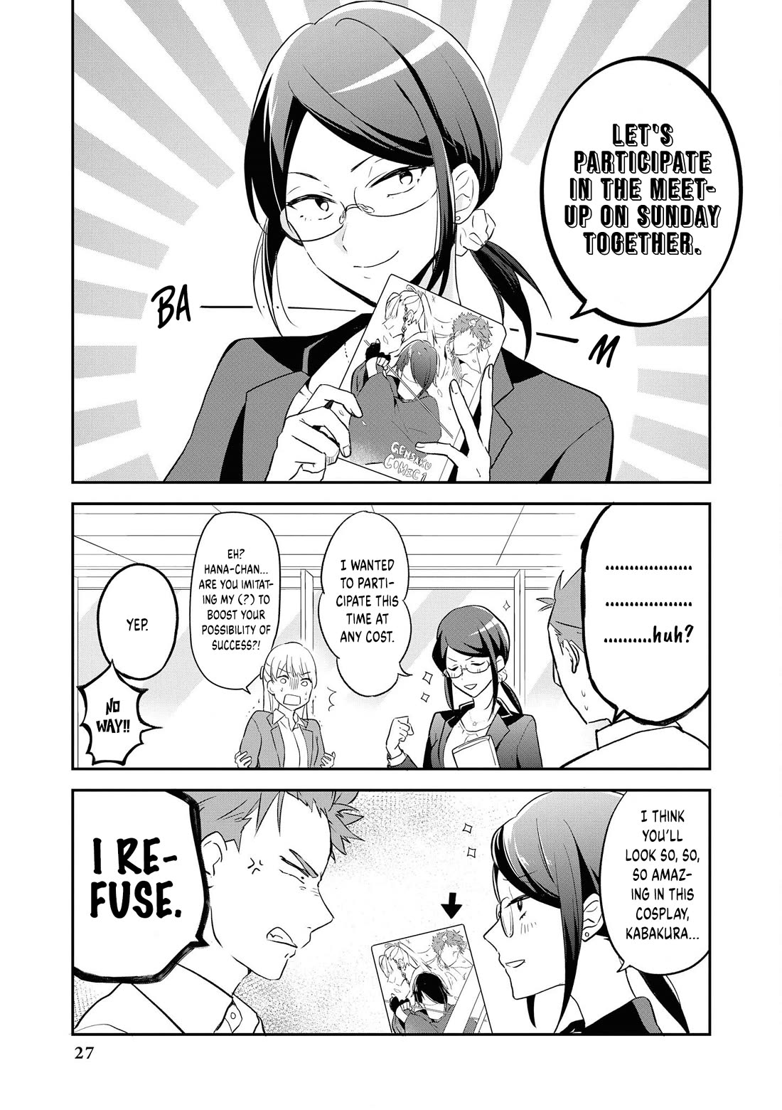 Wotakoi: Love Is Hard for Otaku Comic Anthology Chapter 2 page 7 - Chapter 2: Koyanagi Hanako is Acting Strange