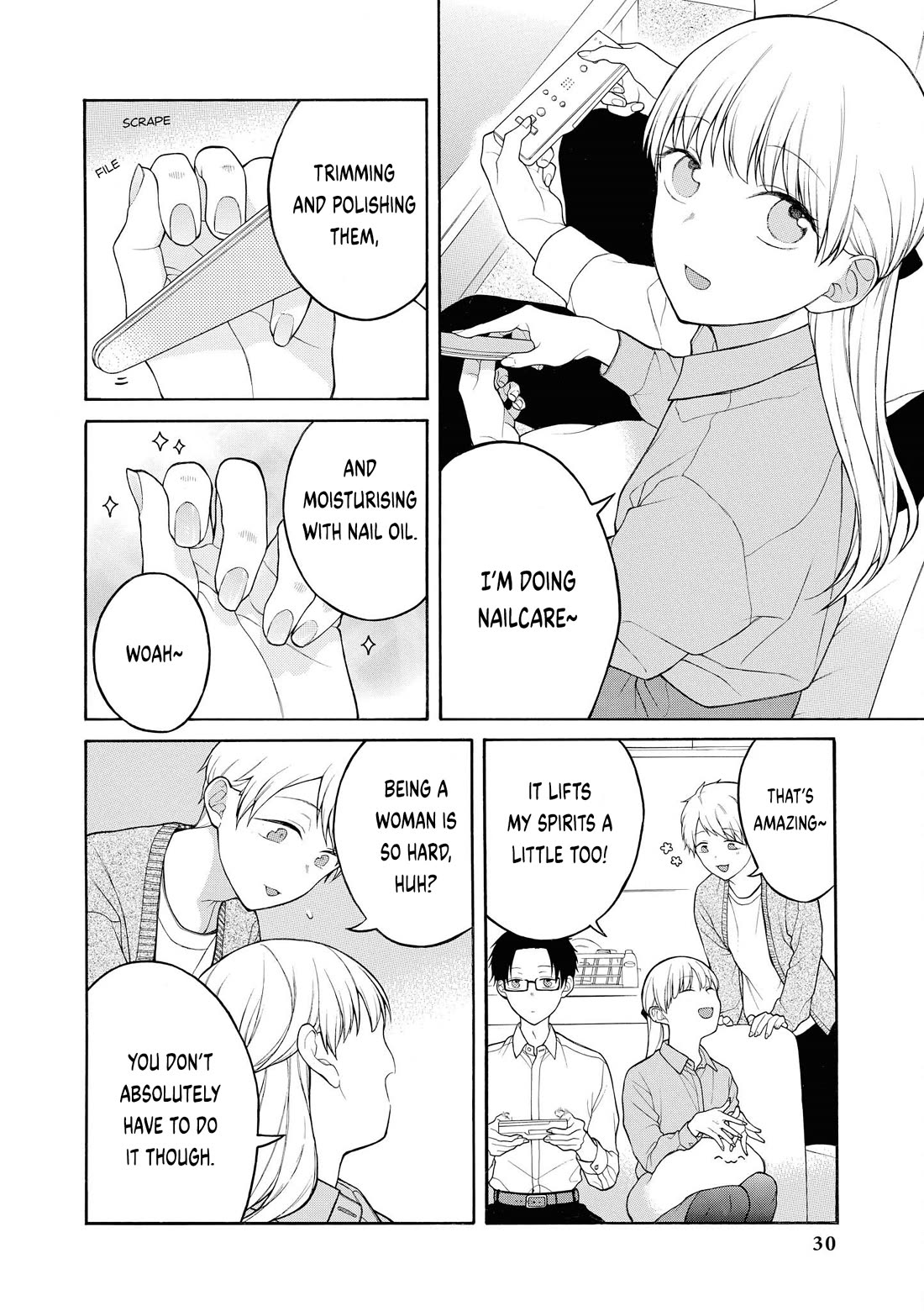 Wotakoi: Love Is Hard for Otaku Comic Anthology Chapter 3 page 2 - Chapter 3: Finger Magic