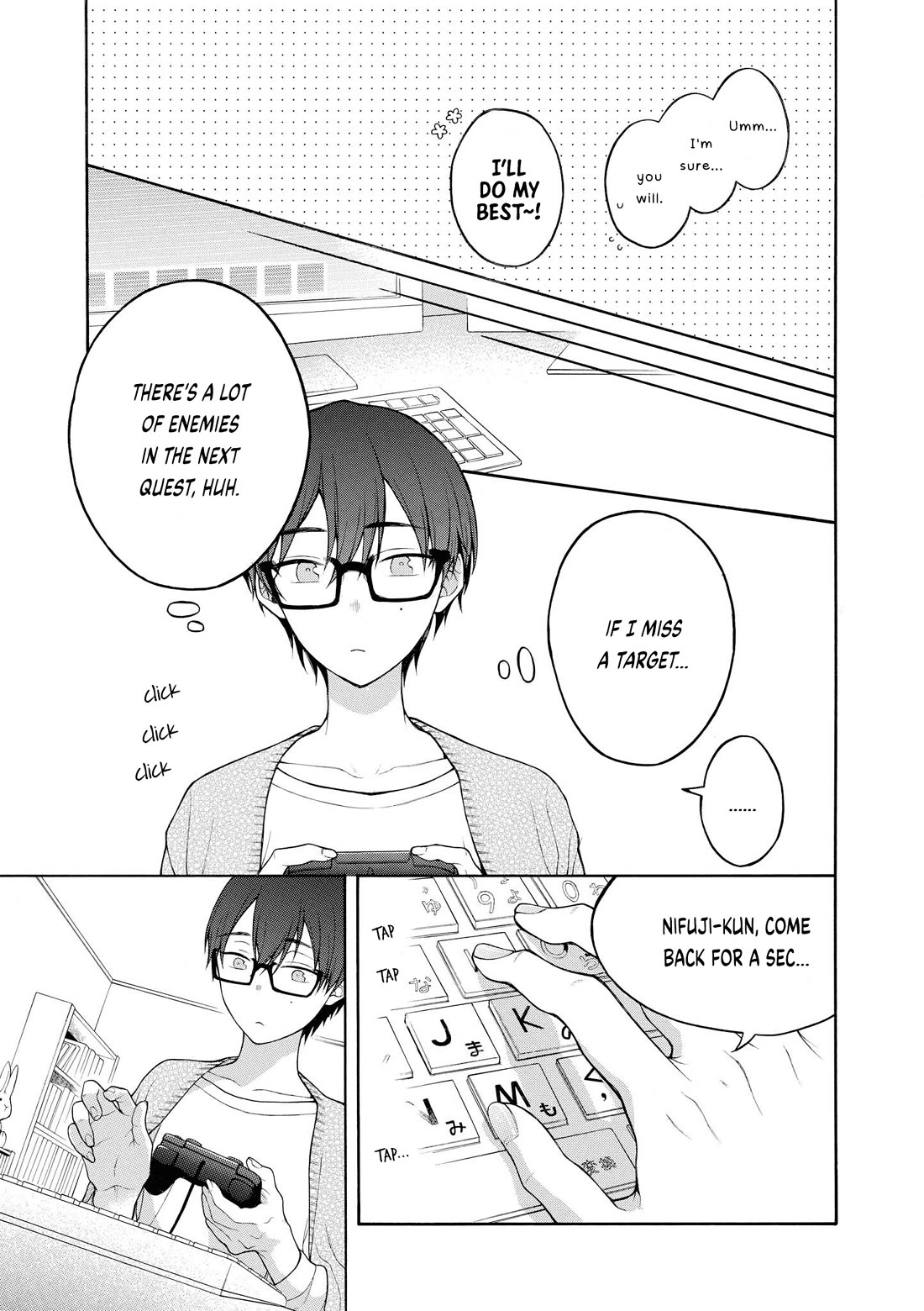 Wotakoi: Love Is Hard for Otaku Comic Anthology Chapter 3 page 7 - Chapter 3: Finger Magic