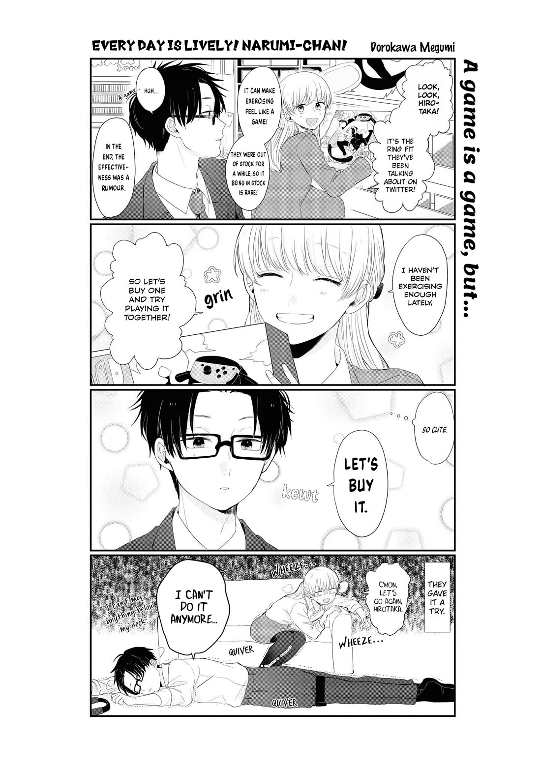 Wotakoi: Love Is Hard for Otaku Comic Anthology Chapter 6 page 1 - Chapter 6: Every Day is Lively! Narumi-chan!