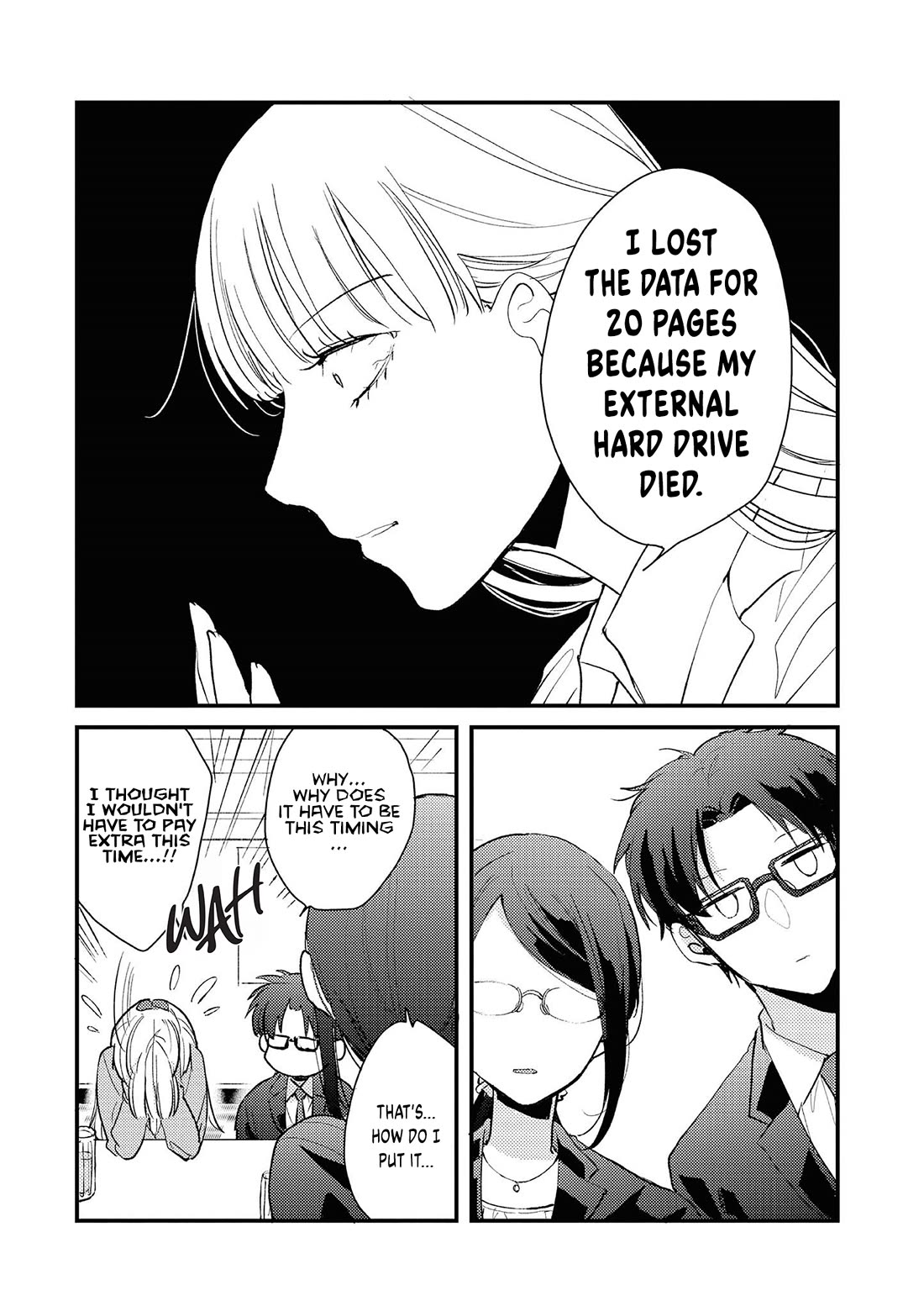 Wotakoi: Love Is Hard for Otaku Comic Anthology Chapter 7 page 2 - Chapter 7: I Like You When You're Trying Your Hardest