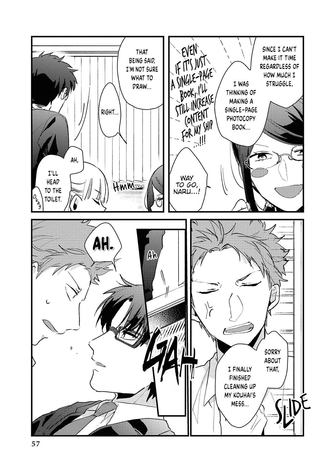 Wotakoi: Love Is Hard for Otaku Comic Anthology Chapter 7 page 3 - Chapter 7: I Like You When You're Trying Your Hardest