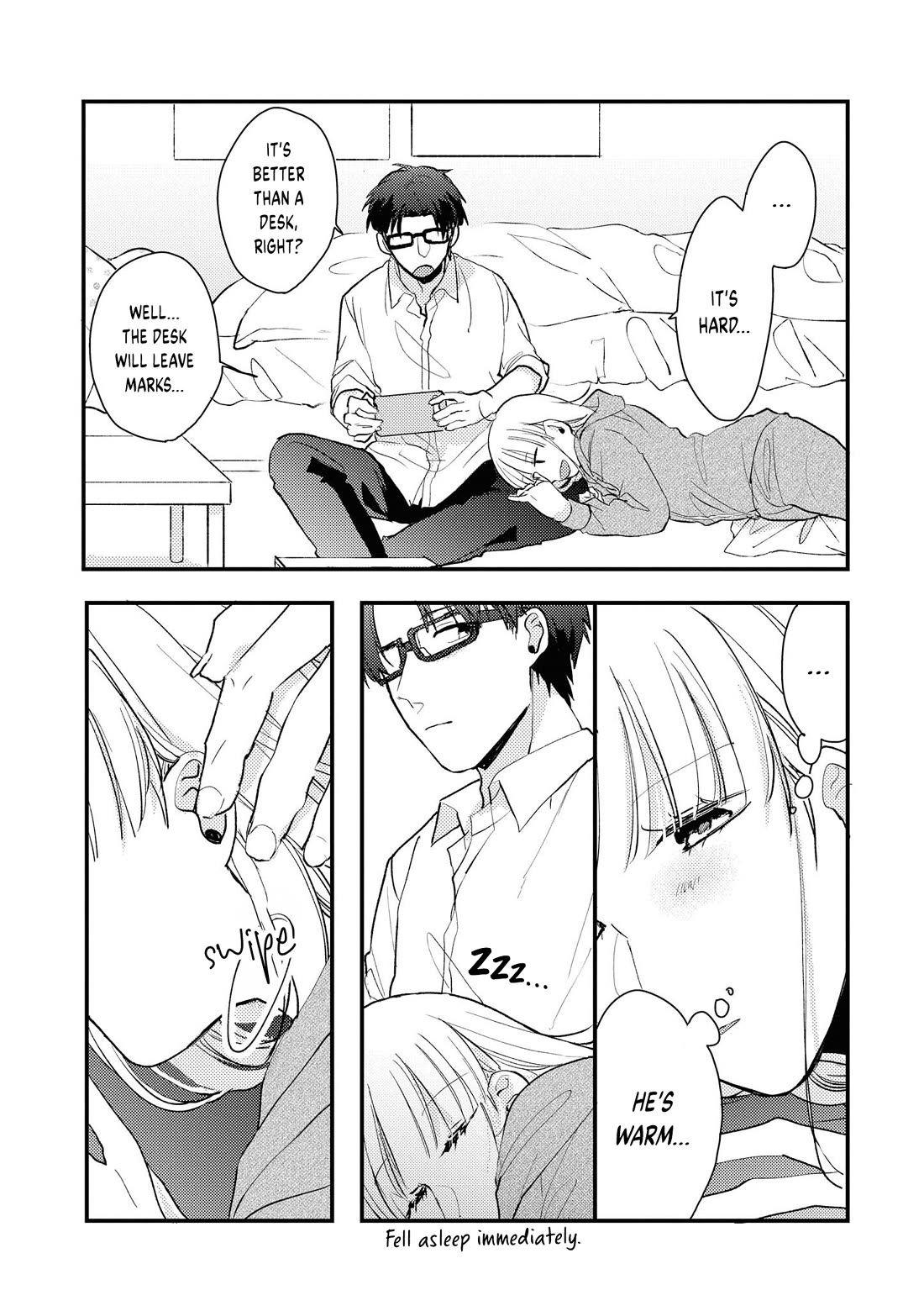 Wotakoi: Love Is Hard for Otaku Comic Anthology Chapter 7 page 7 - Chapter 7: I Like You When You're Trying Your Hardest