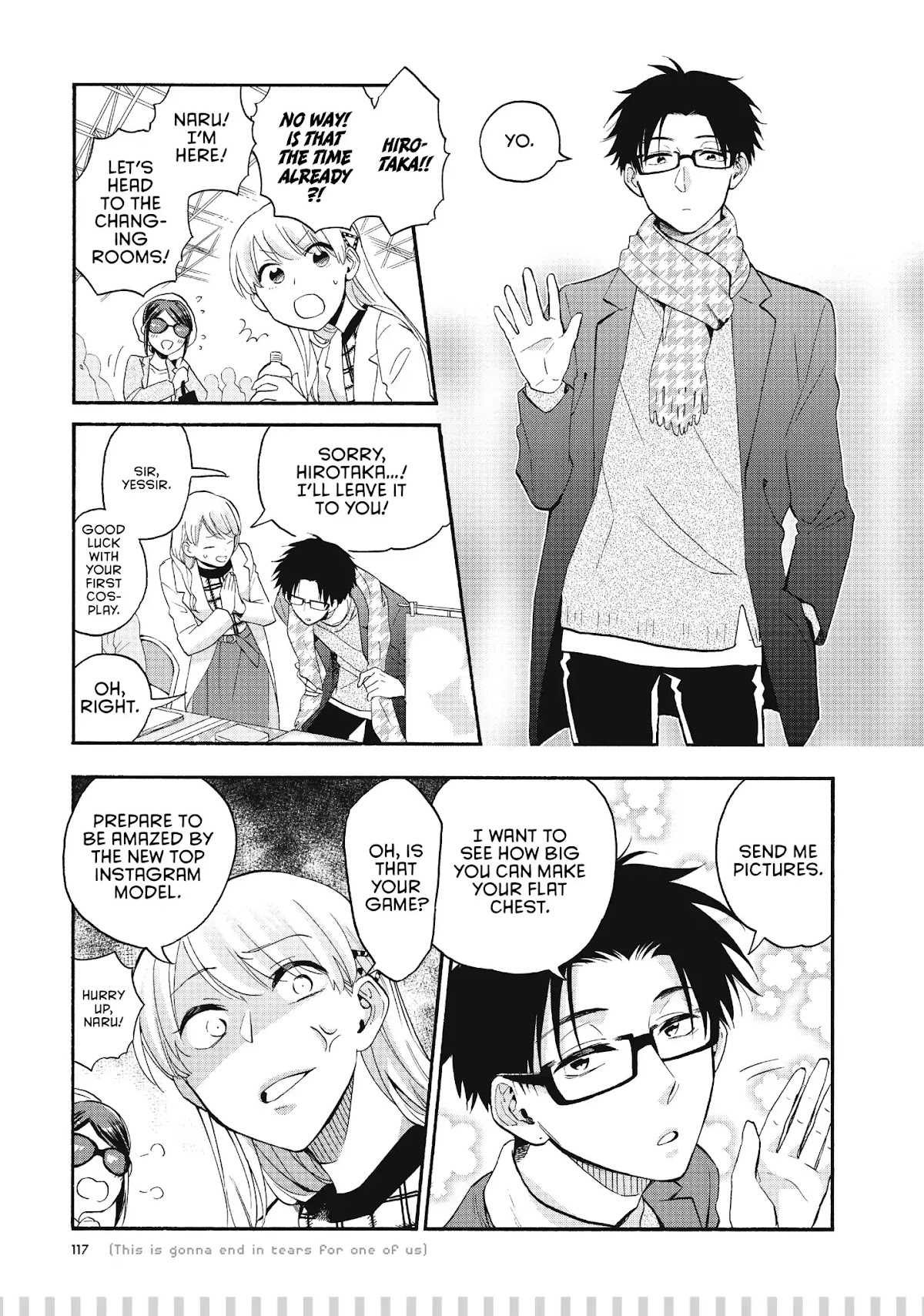 Wotaku ni Koi wa Muzukashii Chapter 38.5 page 8 - Chapter 38.5