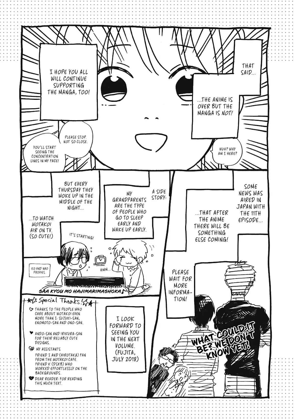 Wotaku ni Koi wa Muzukashii Chapter 45.5 page 16 - Chapter 45.5