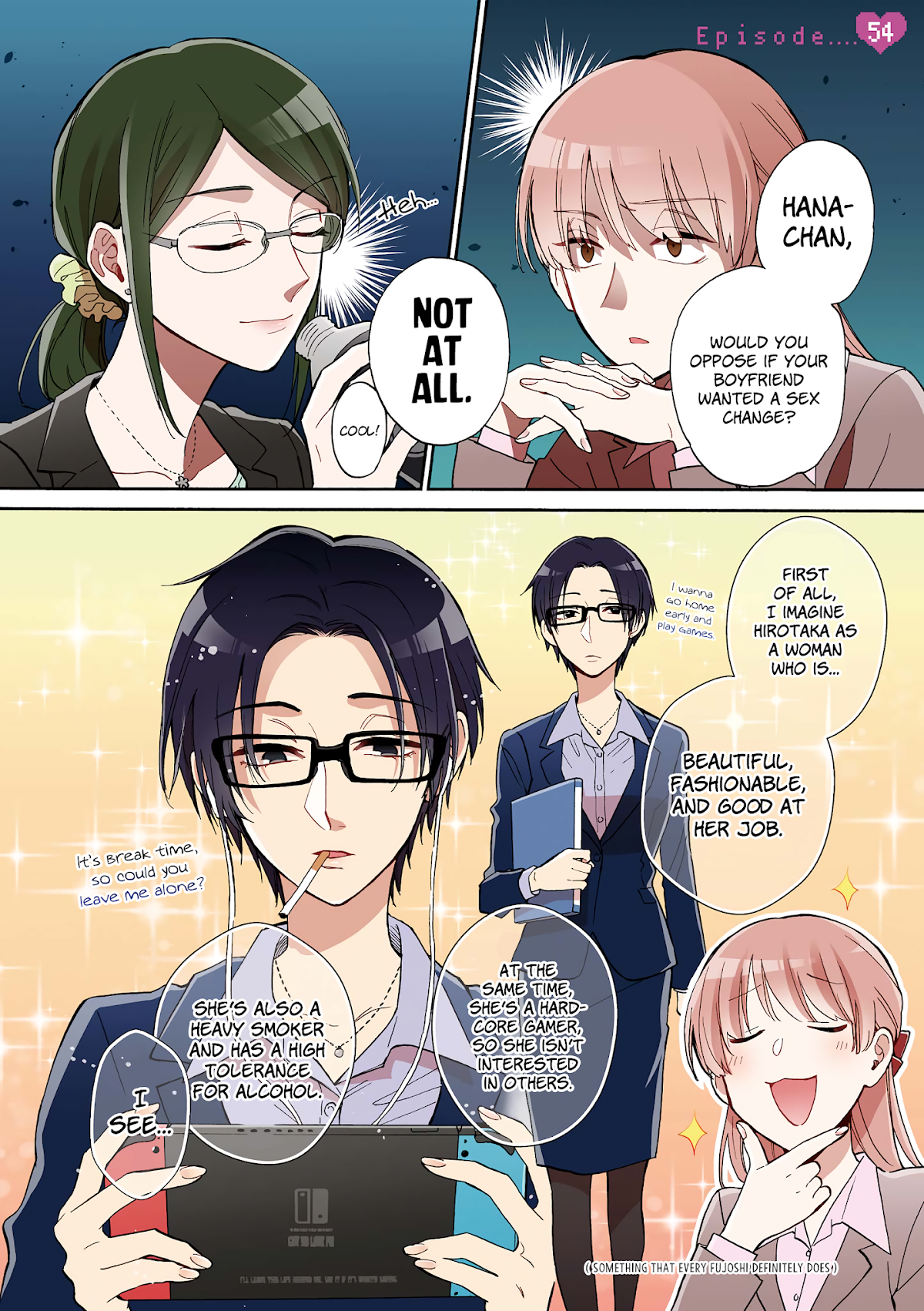 Wotaku ni Koi wa Muzukashii Chapter 54 page 6 - Chapter 54