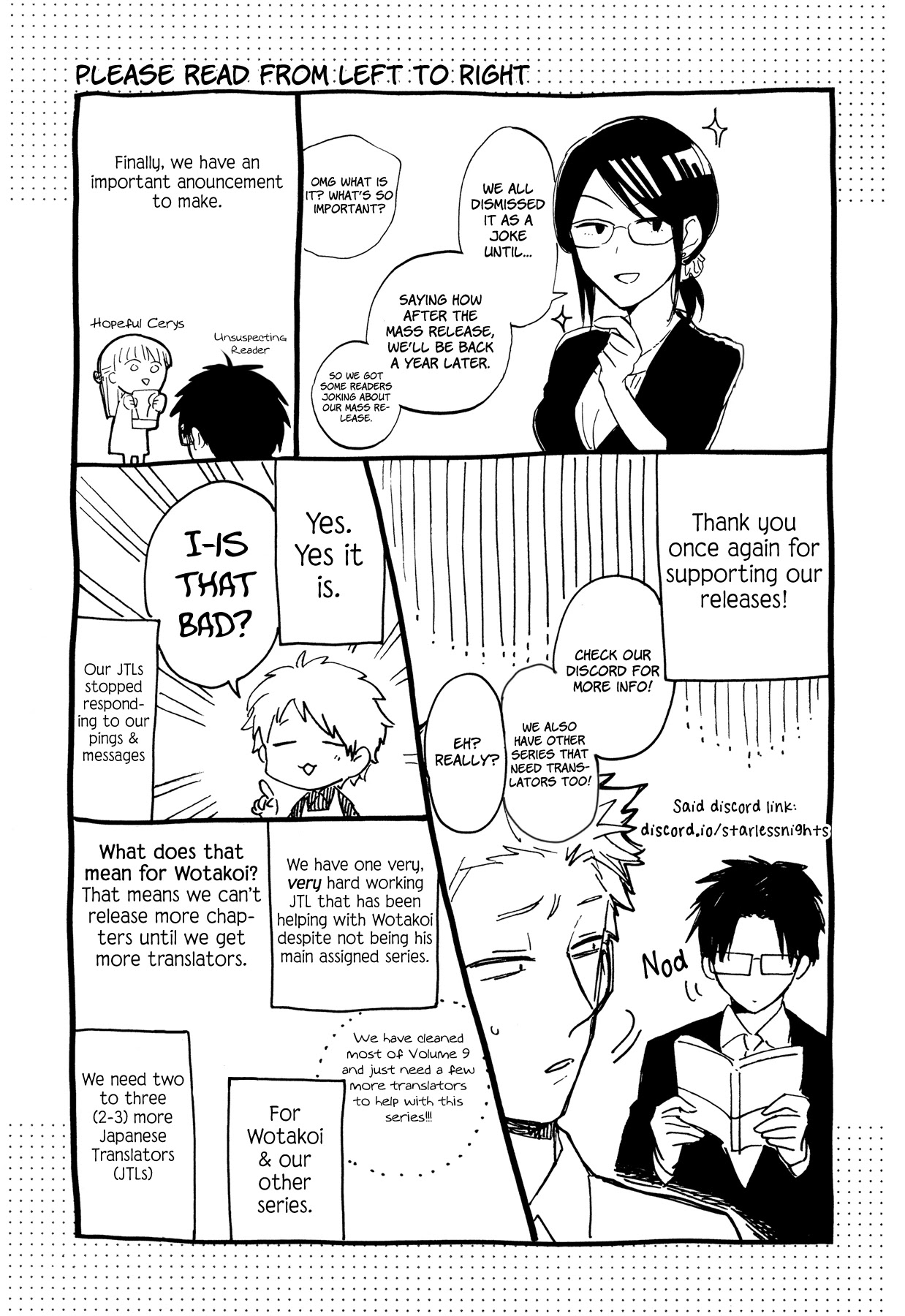 Wotaku ni Koi wa Muzukashii Chapter 61.5 page 14 - Chapter 61.5: Afterword + Extras