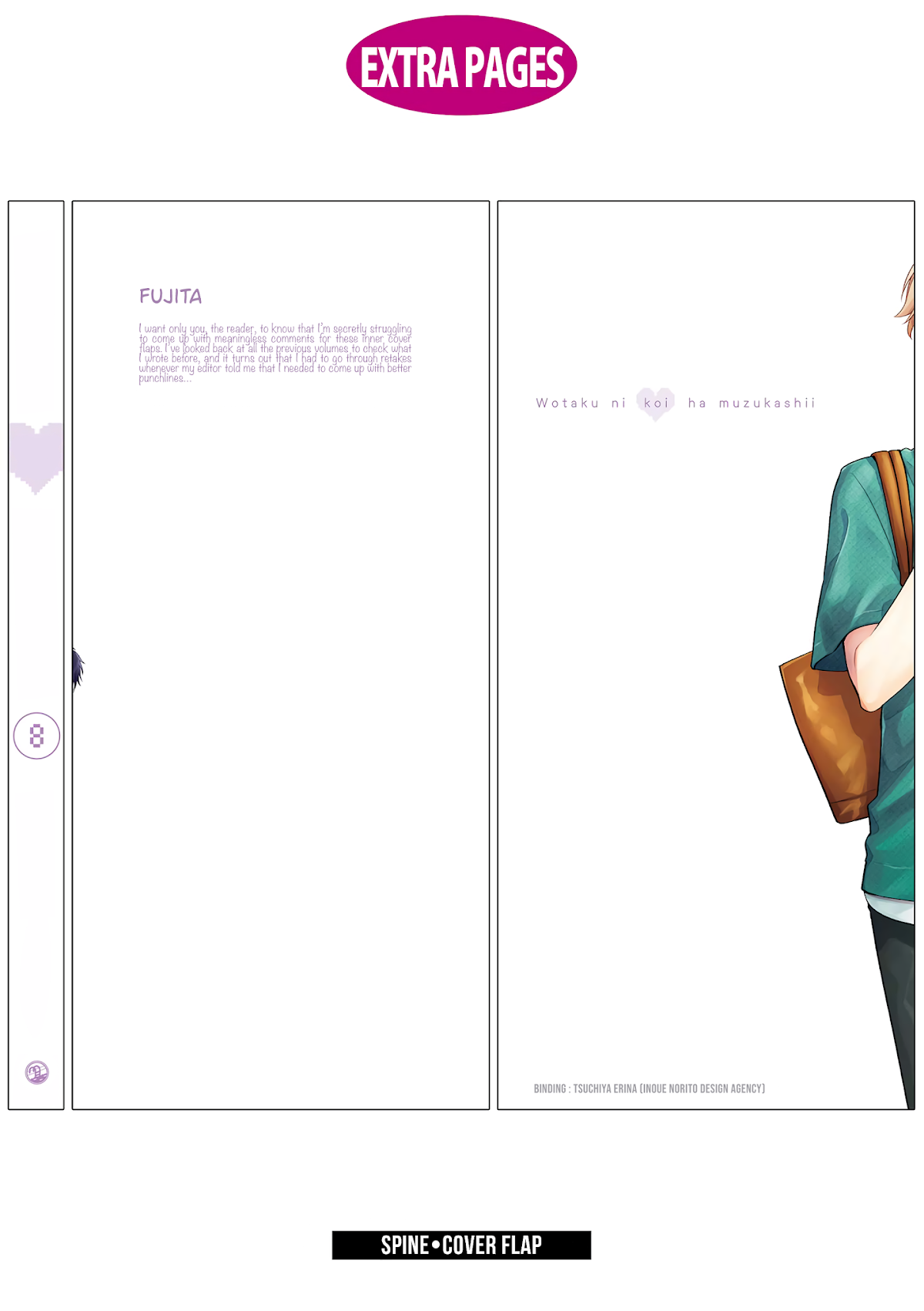 Wotaku ni Koi wa Muzukashii Chapter 61.5 page 8 - Chapter 61.5: Afterword + Extras