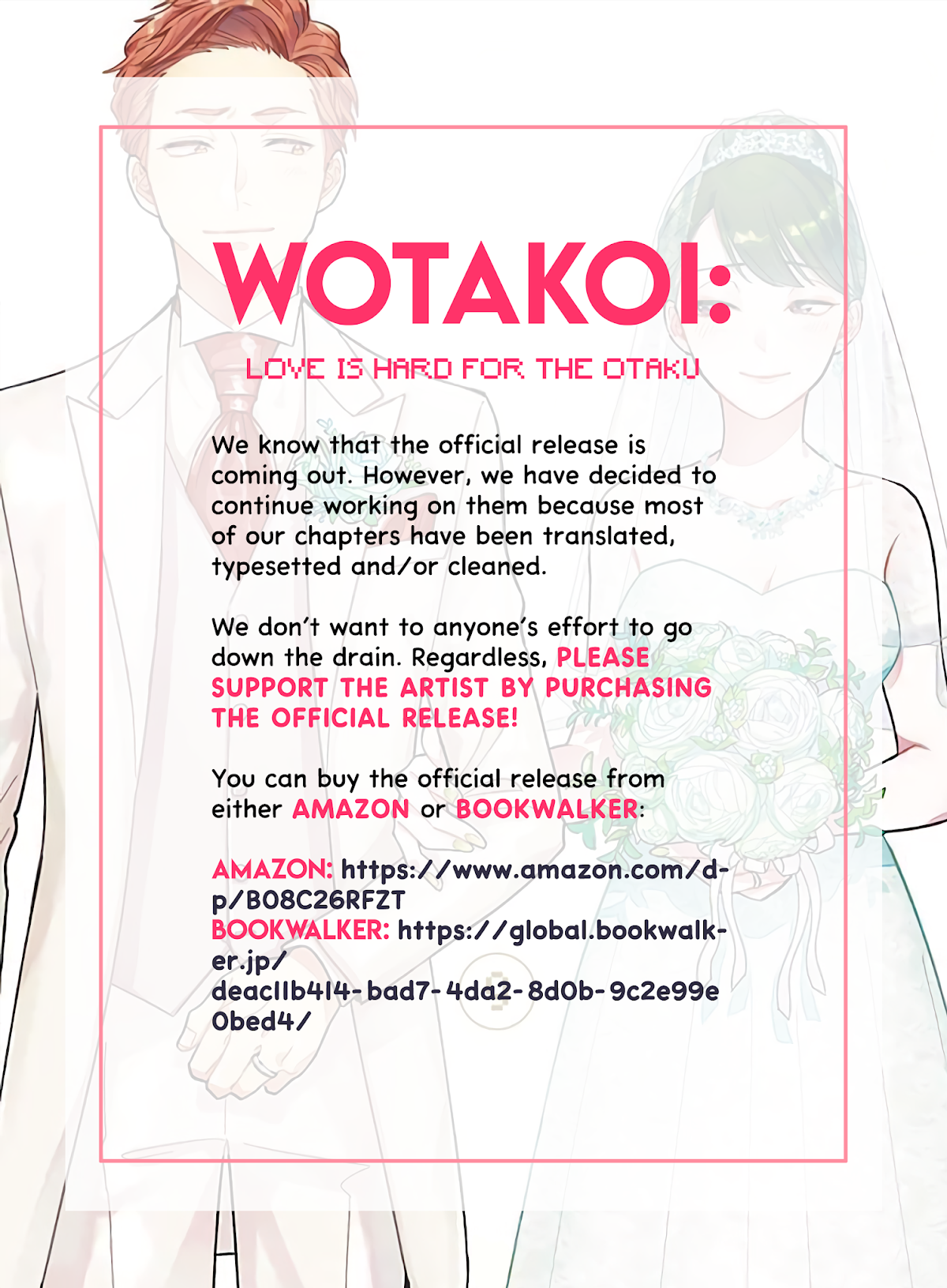 Wotaku ni Koi wa Muzukashii Chapter 65.2 page 3 - Chapter 65.2: Marriage 2