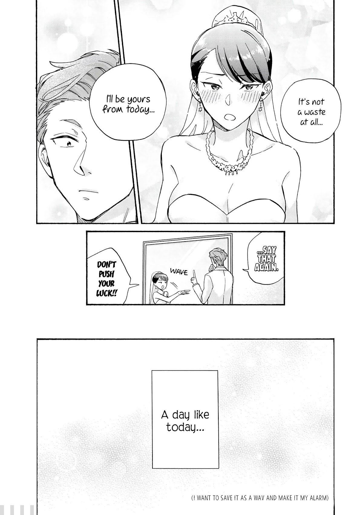 Wotaku ni Koi wa Muzukashii Chapter 65.3 page 10 - Chapter 65.3: Marriage 3