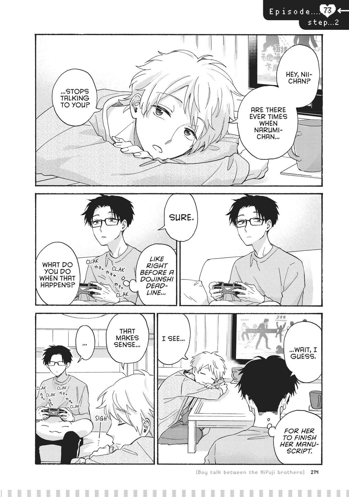 Wotaku ni Koi wa Muzukashii Chapter 75.5 page 1 - Chapter 75.5