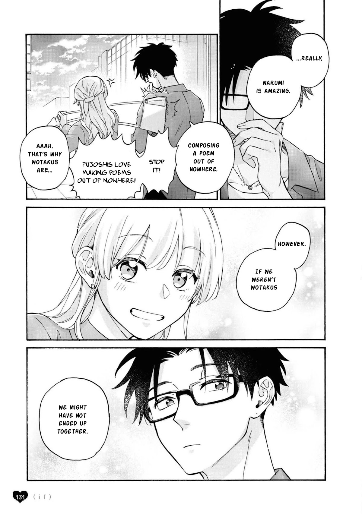 Wotaku ni Koi wa Muzukashii Chapter 86 page 14 - Chapter 86: Chapter 86 + Afterword [END]