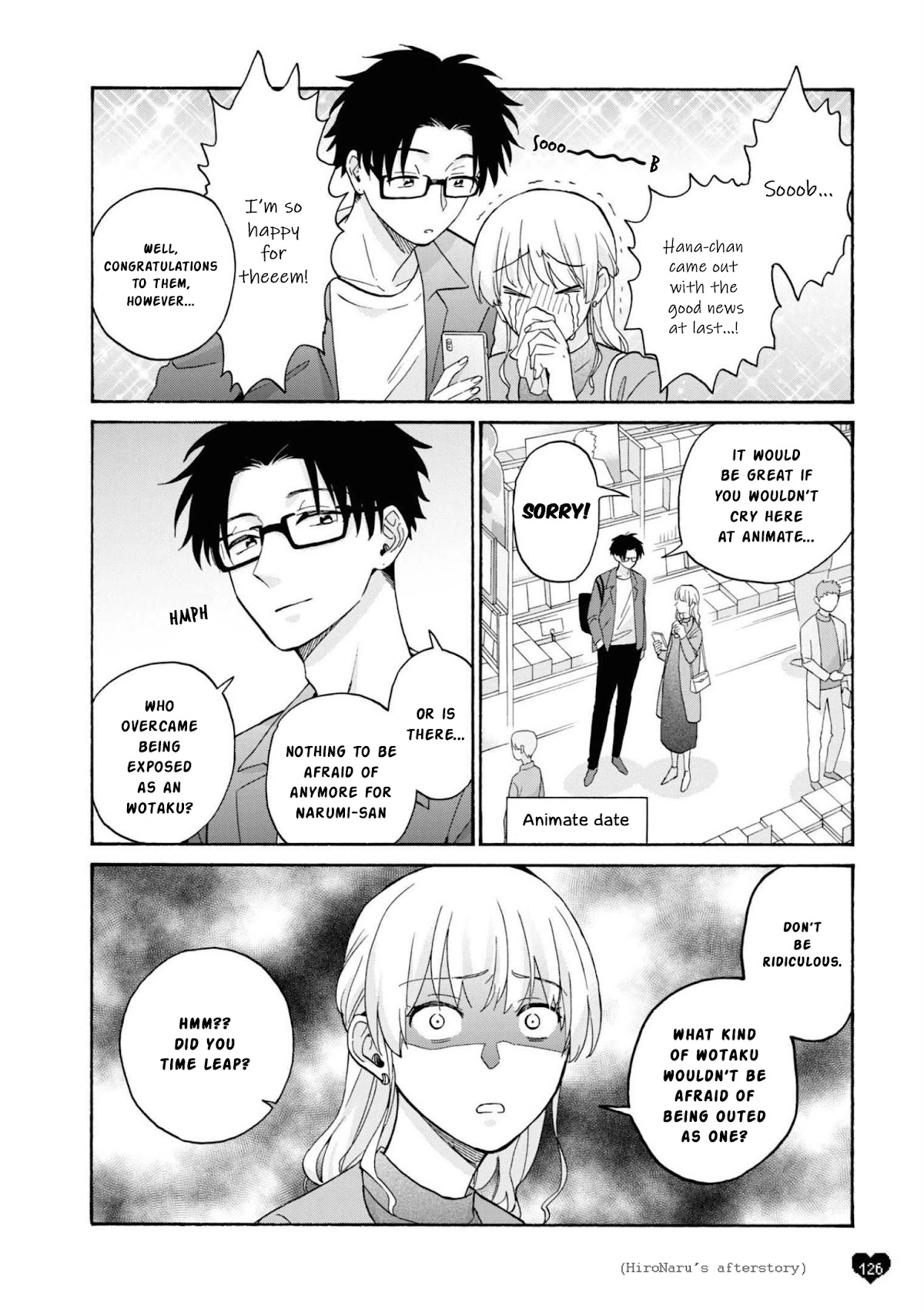 Wotaku ni Koi wa Muzukashii Chapter 86 page 9 - Chapter 86: Chapter 86 + Afterword [END]