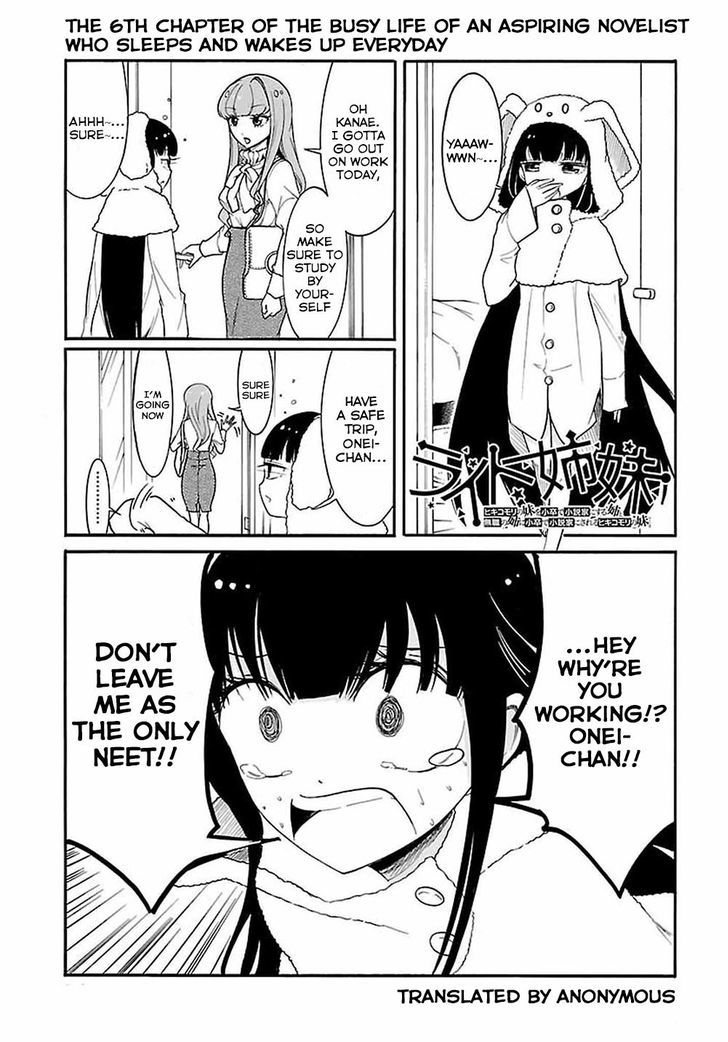 Write Sisters Chapter 6 page 1 - Chapter 6