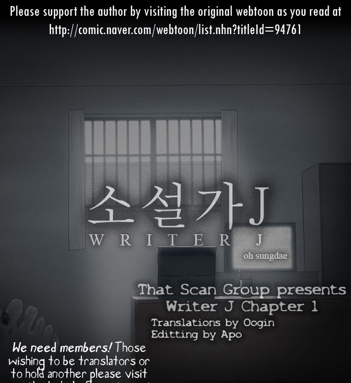 Writer J Chapter 1 page 1 - Chapter 1