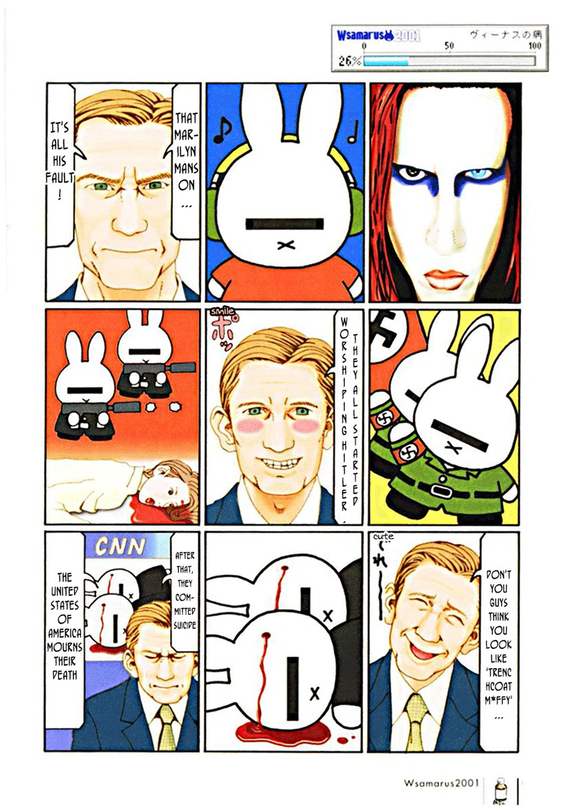Wsamarus 2001 Chapter 2 page 6 - Chapter 2: Usamaru Furuya's Unapologetic Collaborations and More