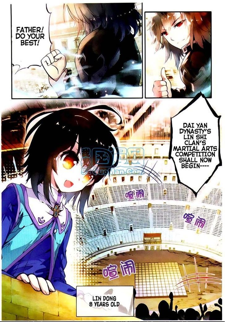 Wu Dong Qian Kun Chapter 1 page 2 - Chapter 1