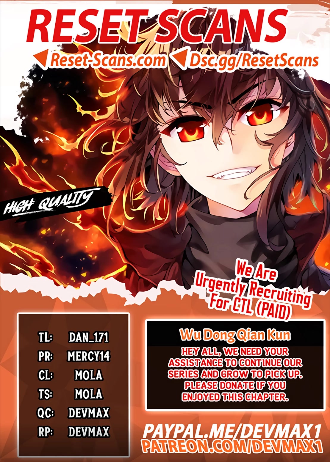 Wu Dong Qian Kun Chapter 133 page 1 - Chapter 133