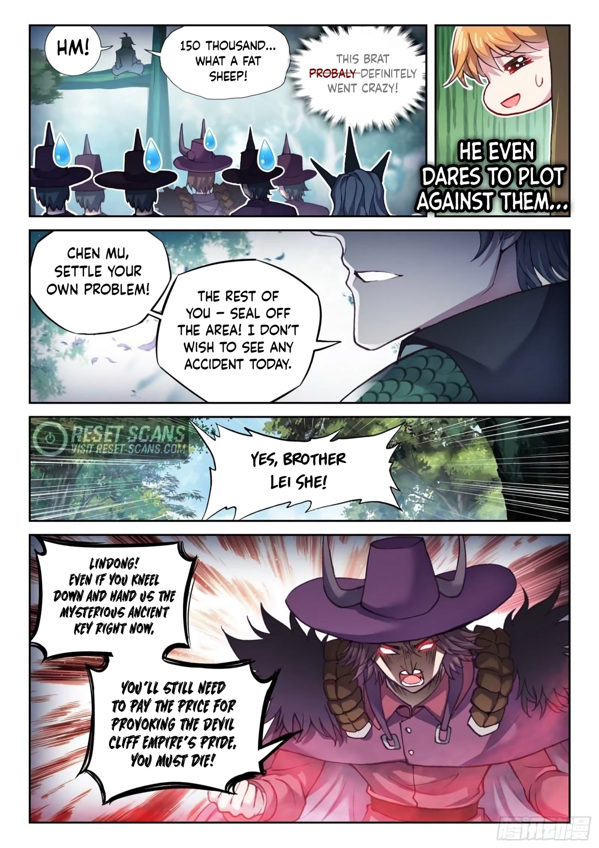 Wu Dong Qian Kun Chapter 144 page 14 - Chapter 144